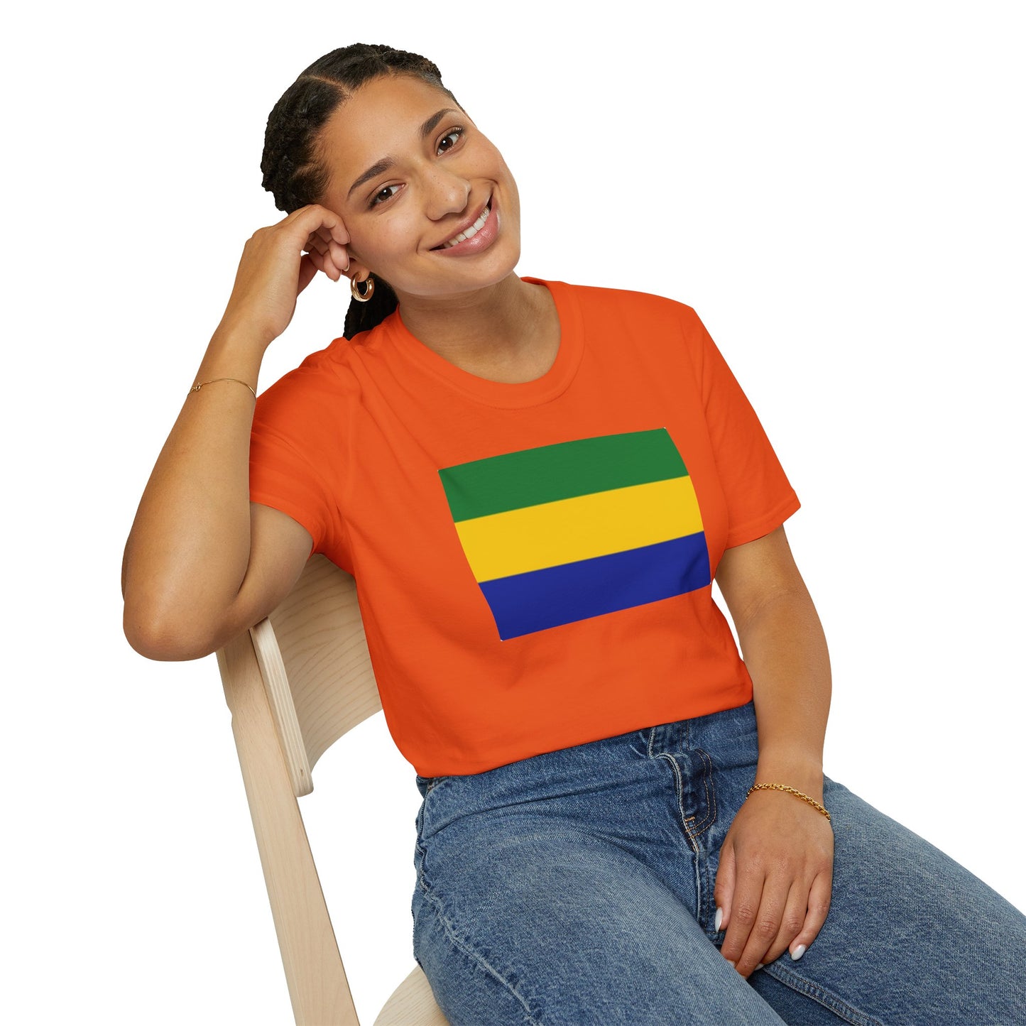 Unisex Softstyle T-Shirt -- Gabon