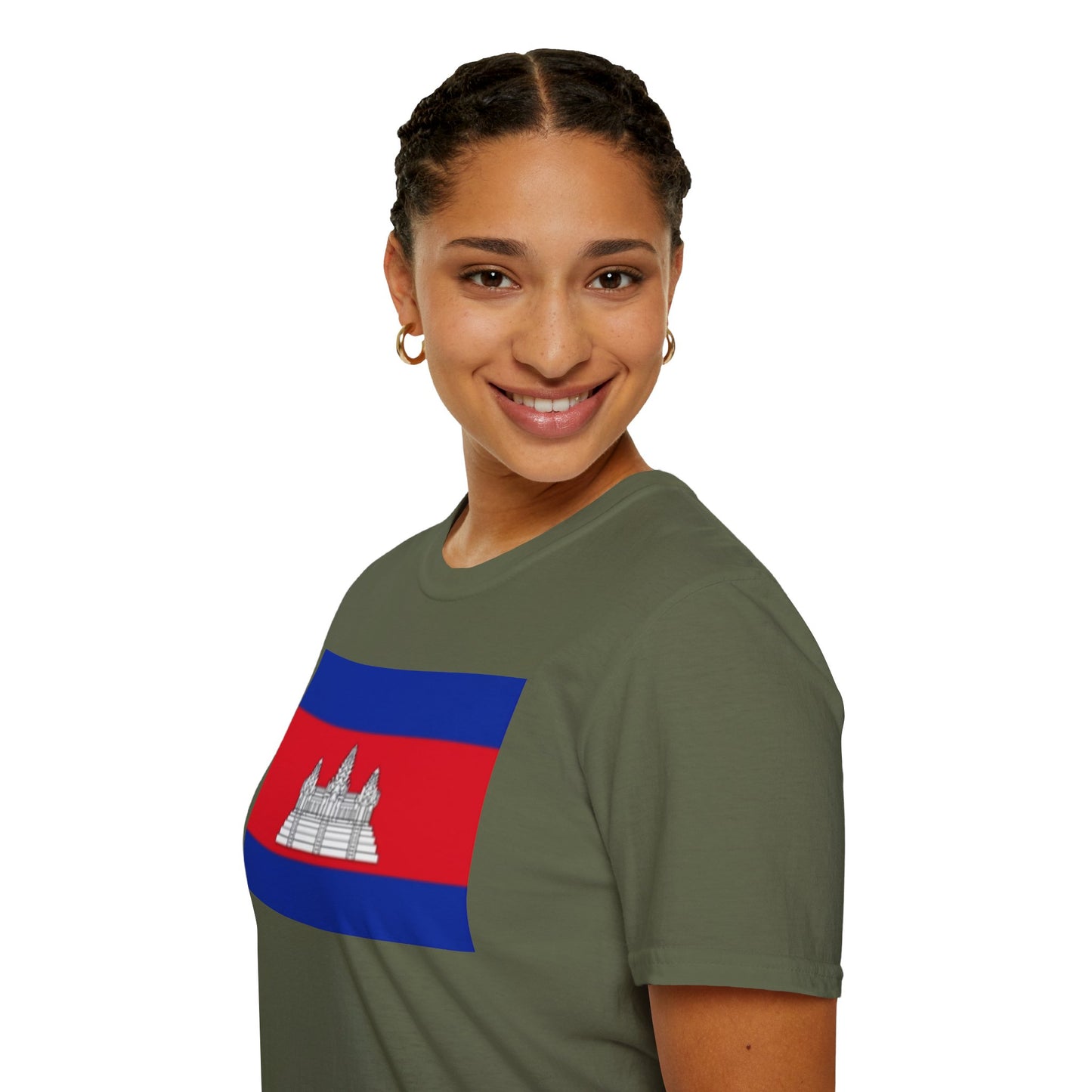 Unisex Softstyle T-Shirt -- Cambodia