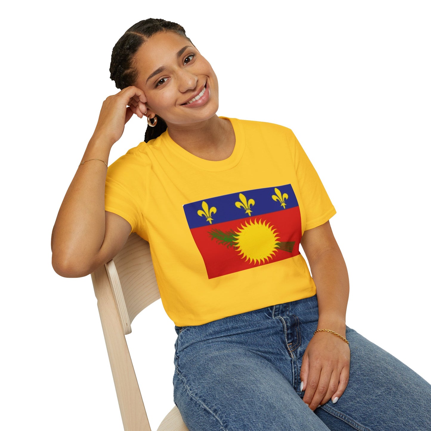 Unisex Softstyle T-Shirt -- Guadeloupe