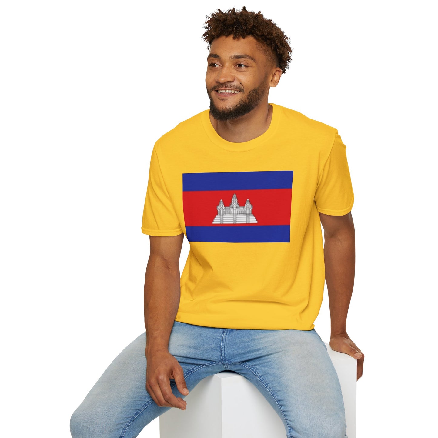 Unisex Softstyle T-Shirt -- Cambodia