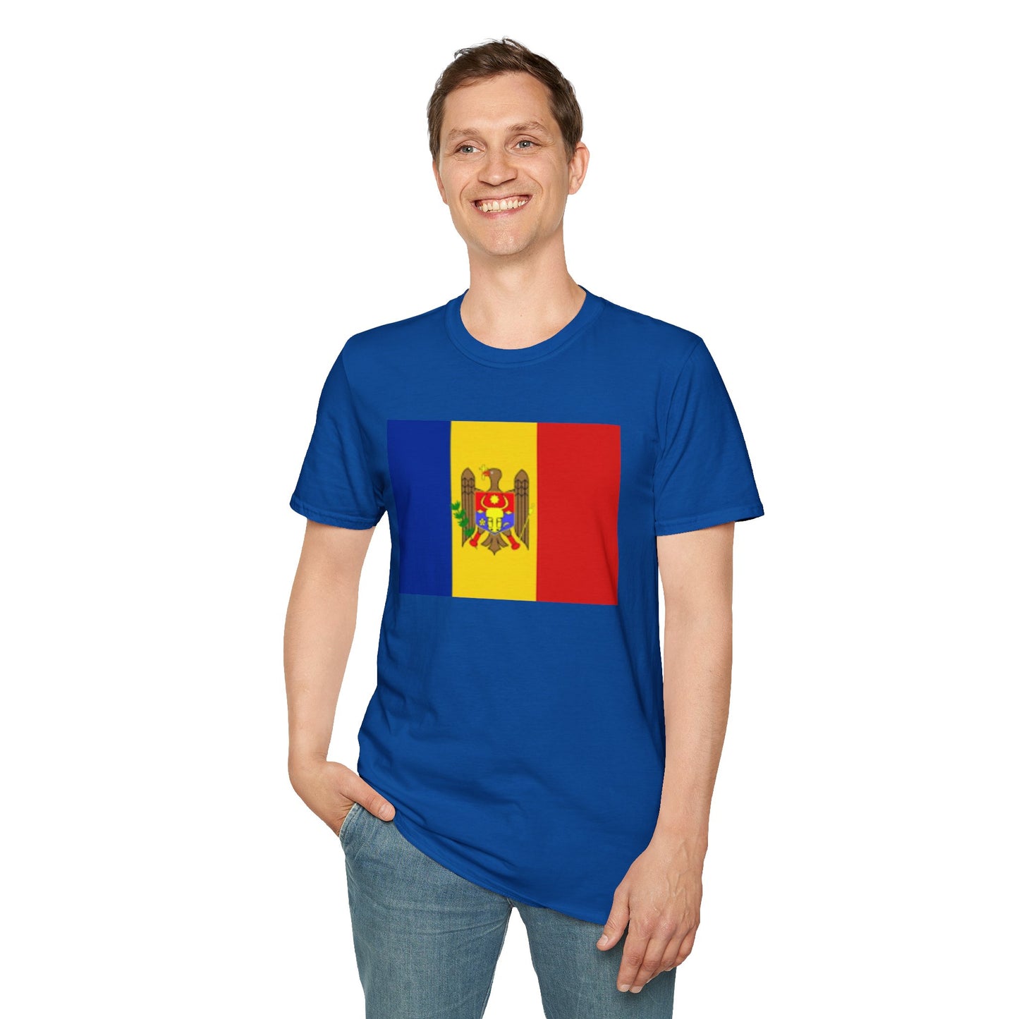 Unisex Softstyle T-Shirt -- Moldova