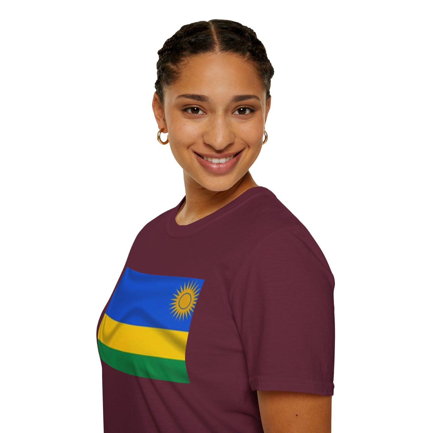 Unisex Softstyle T-Shirt -- Rwanda