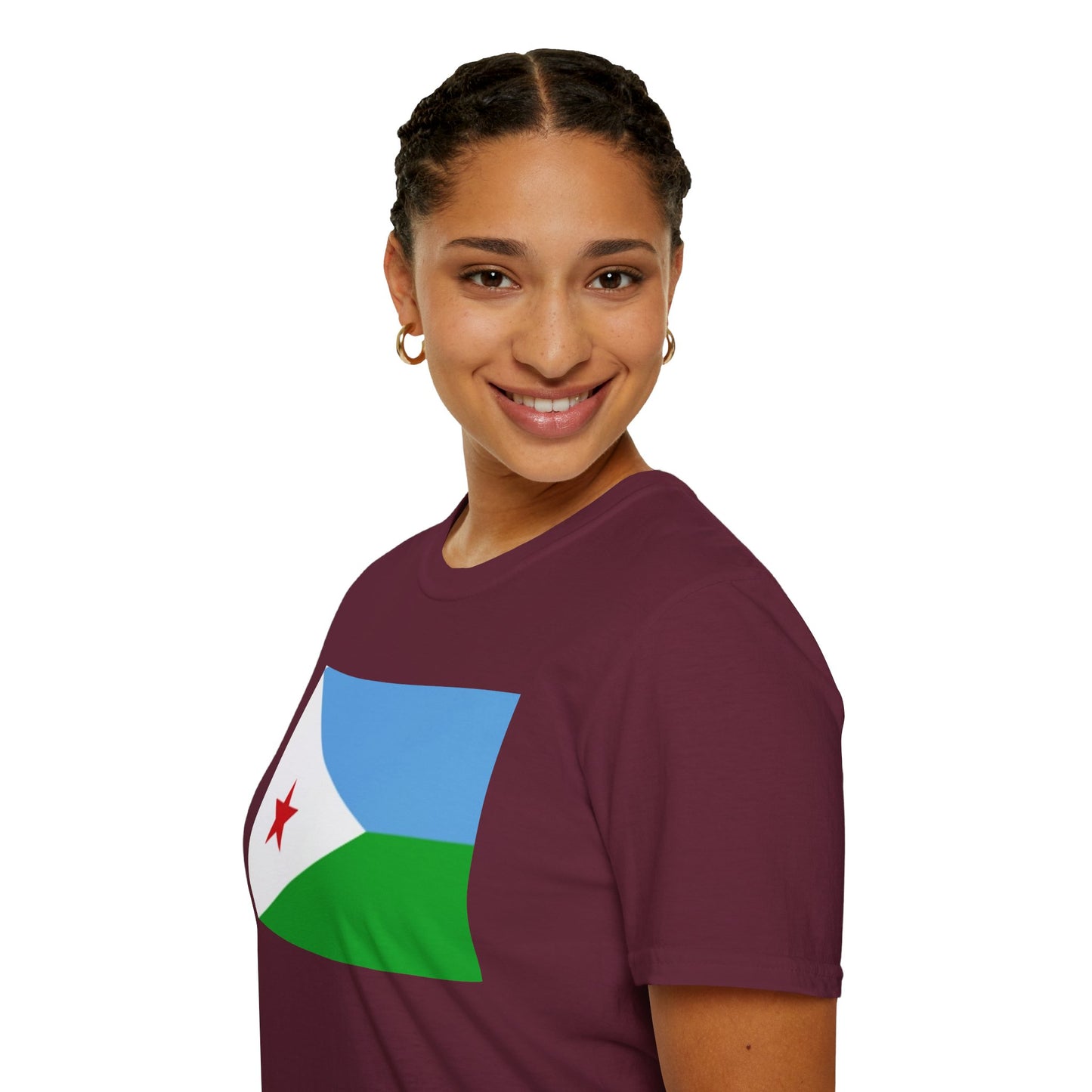 Unisex Softstyle T-Shirt -- Djibouti