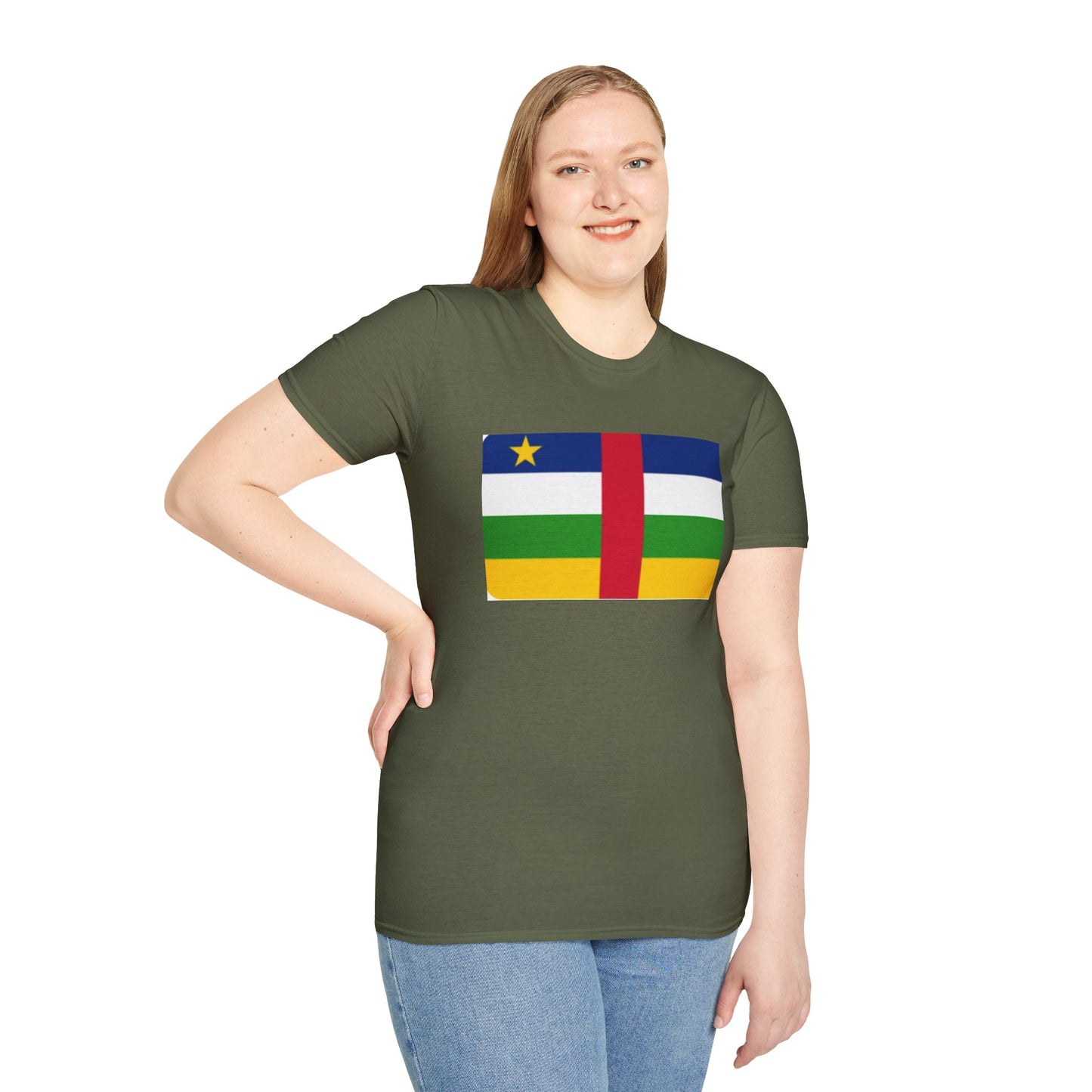 Unisex Softstyle T-Shirt - Central African Republic
