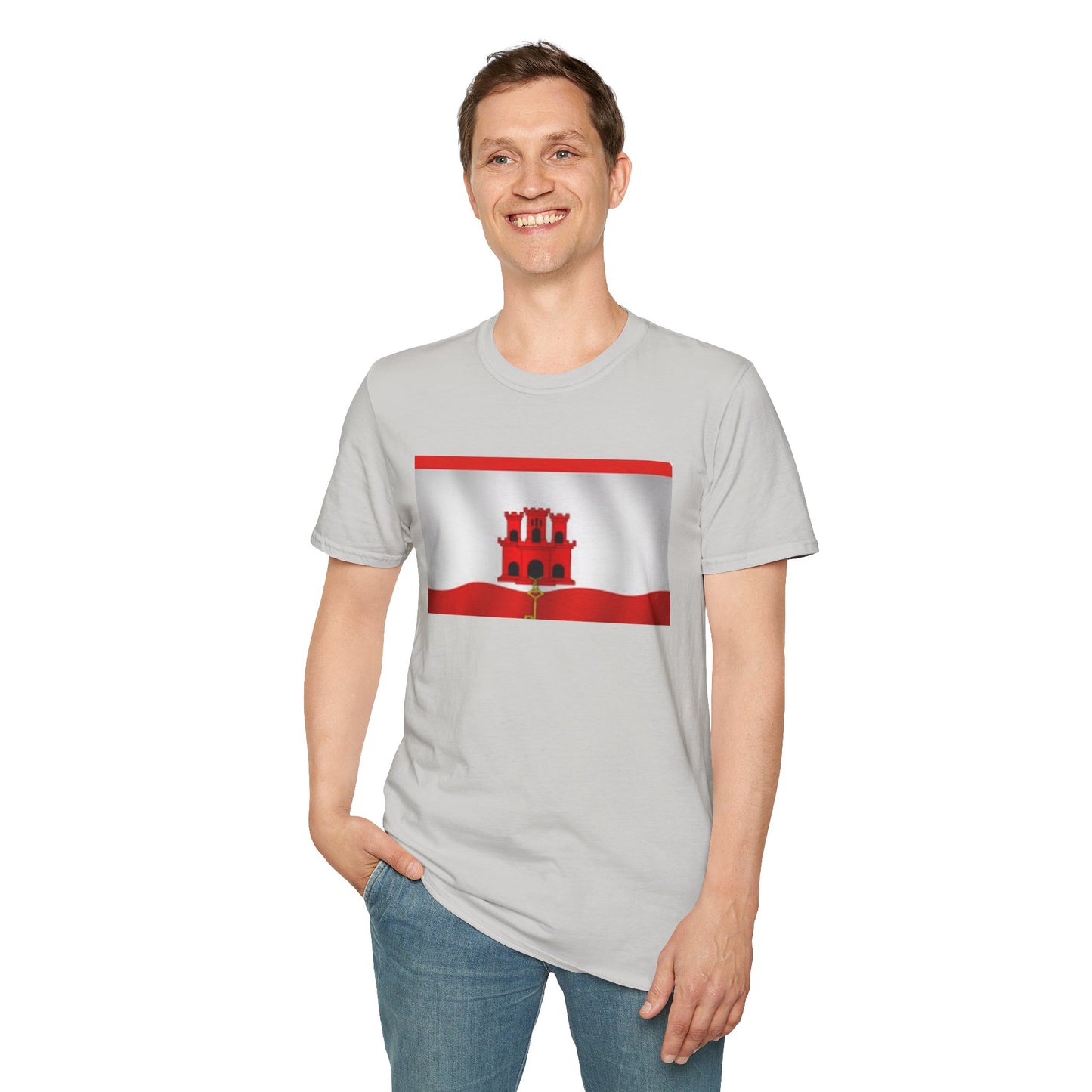 Unisex Softstyle T-Shirt -- Gibraltar