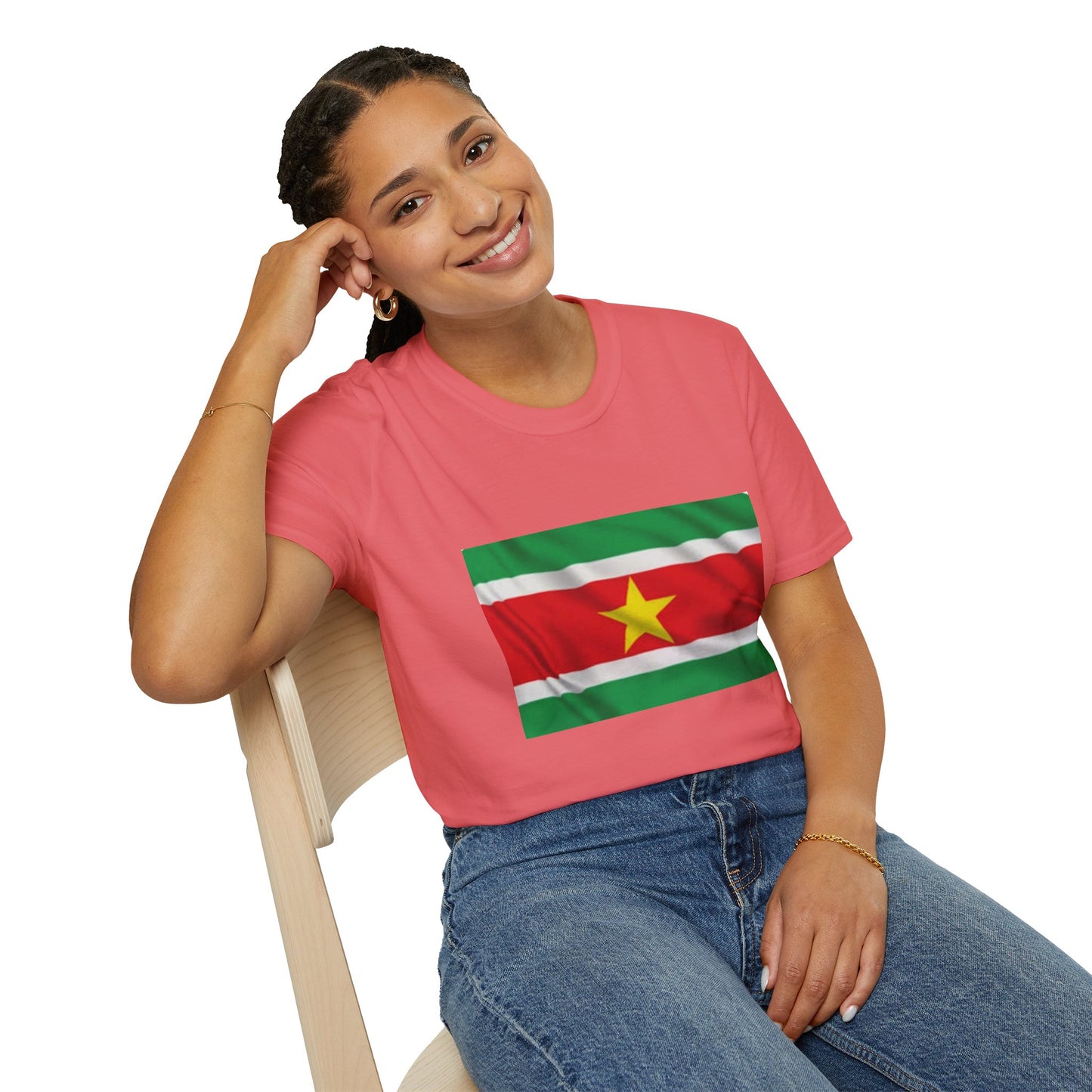 Unisex Softstyle T-Shirt -- Suriname