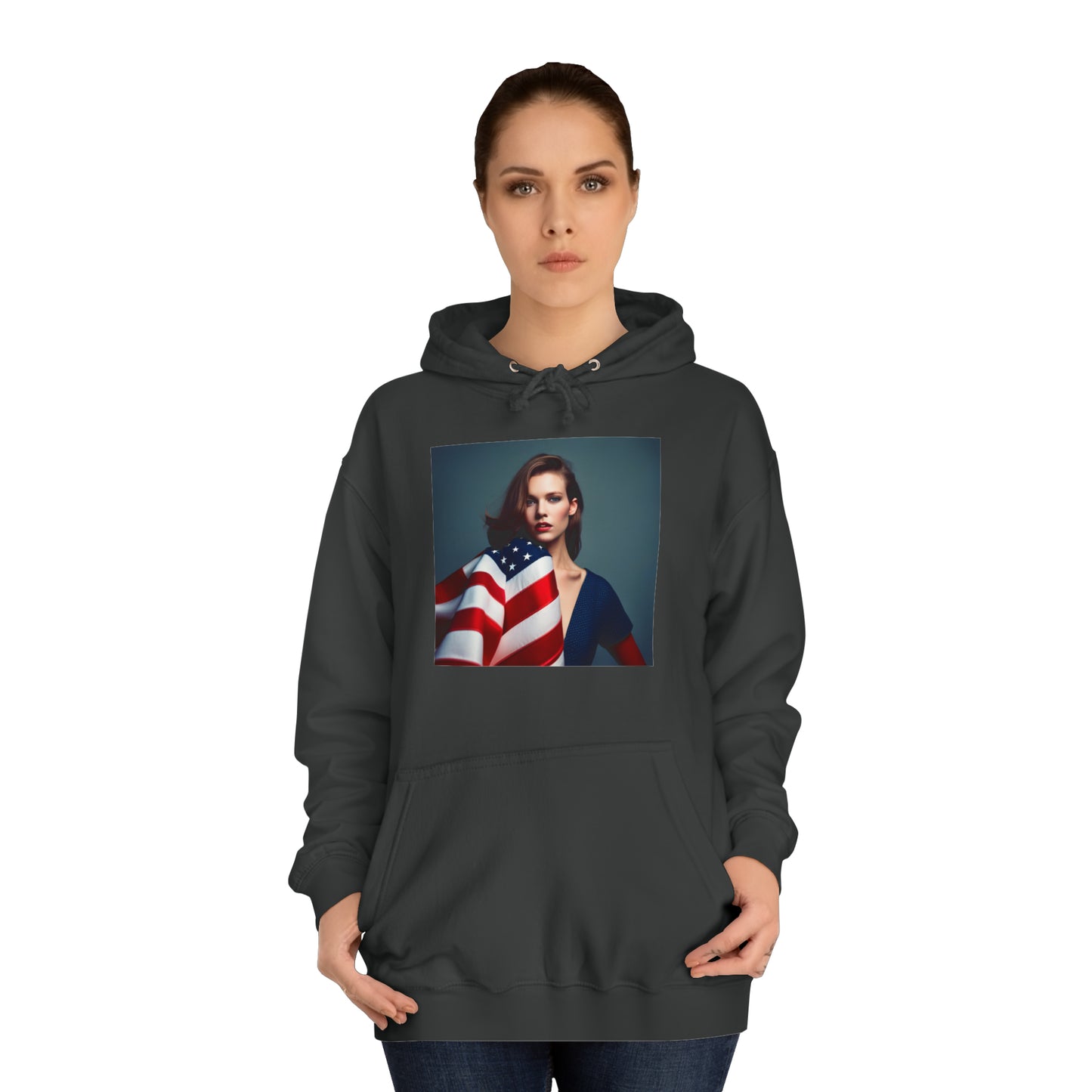 Unisex College Hoodie USA