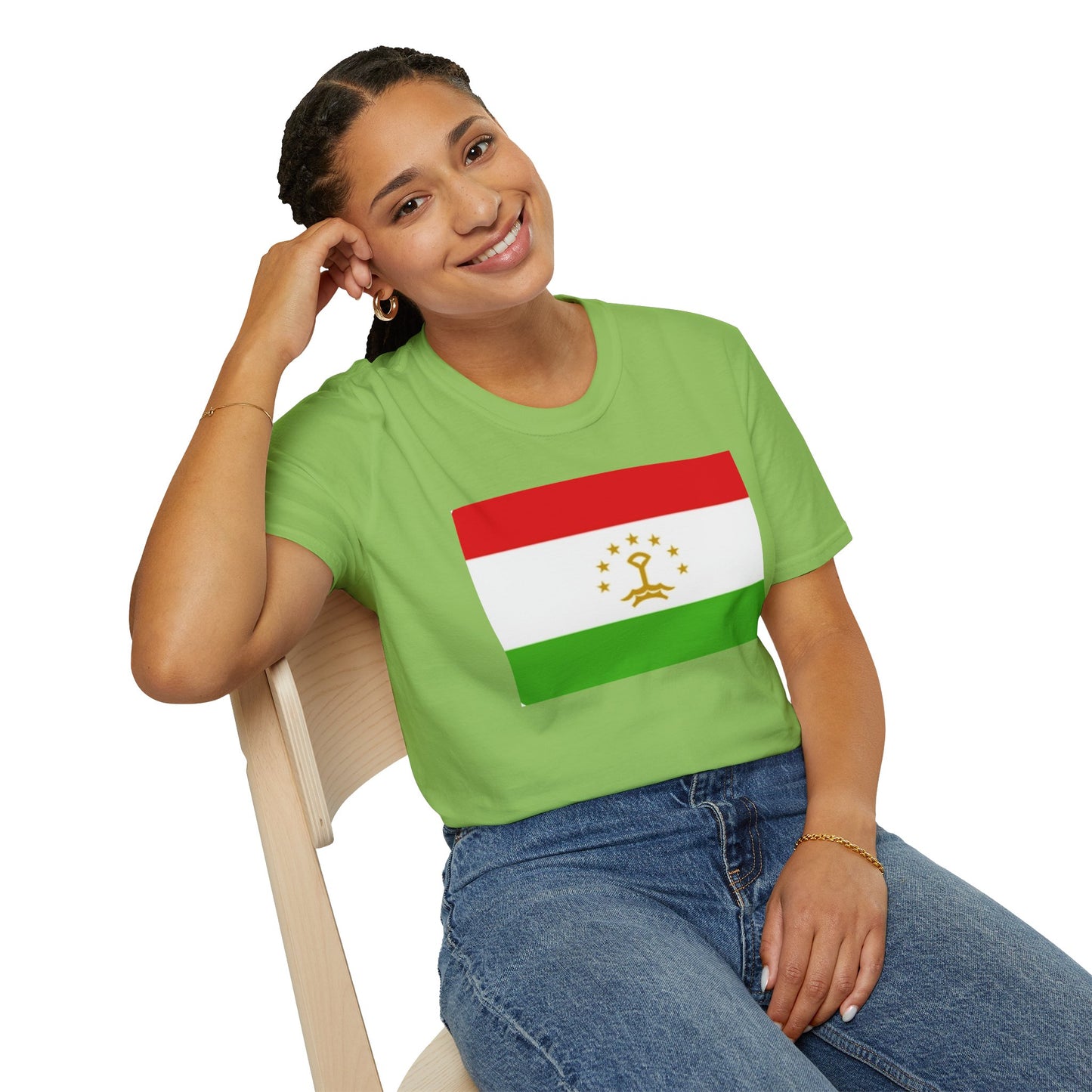 Unisex Softstyle T-Shirt -- Tajikistan