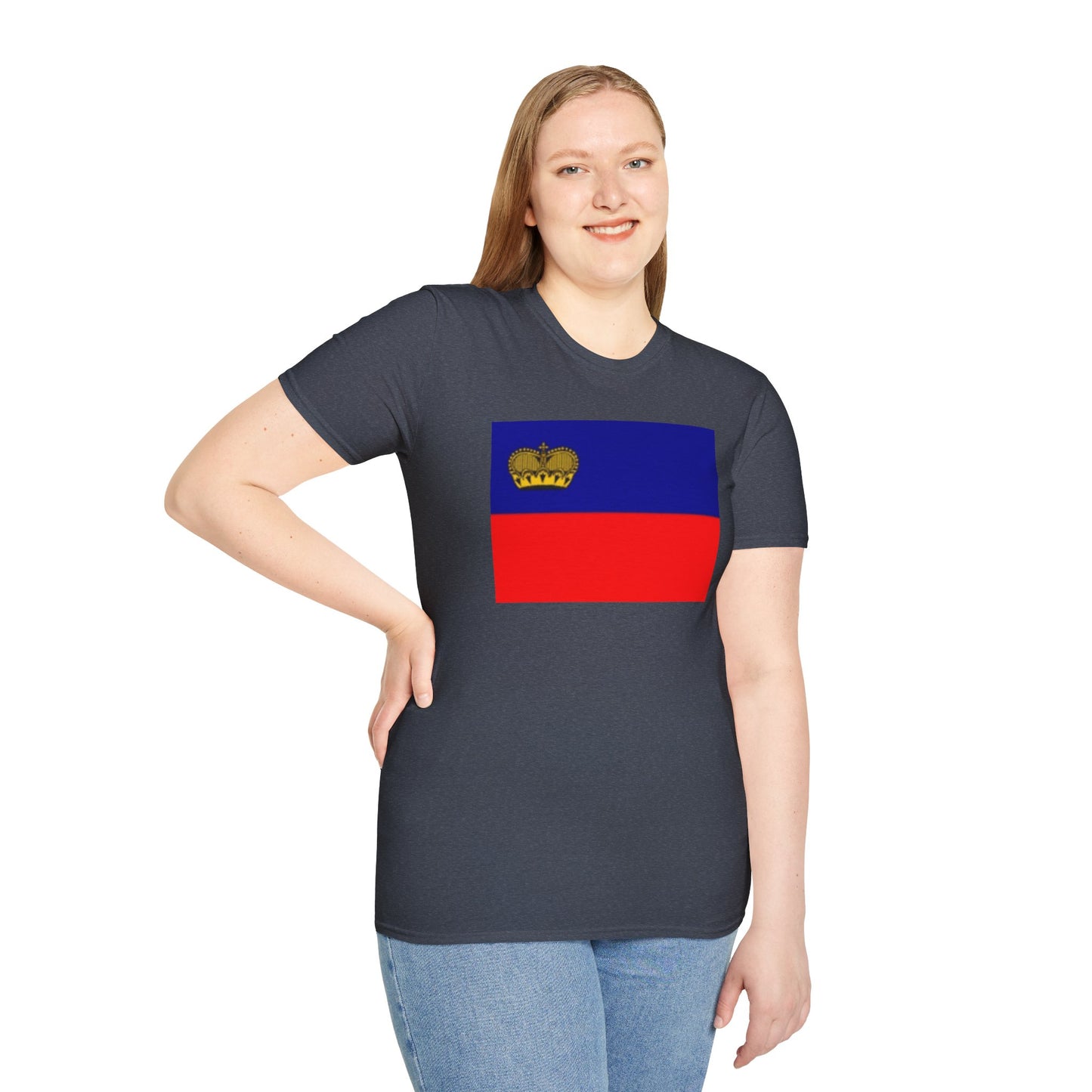 Unisex Softstyle T-Shirt -- Liechtenstein