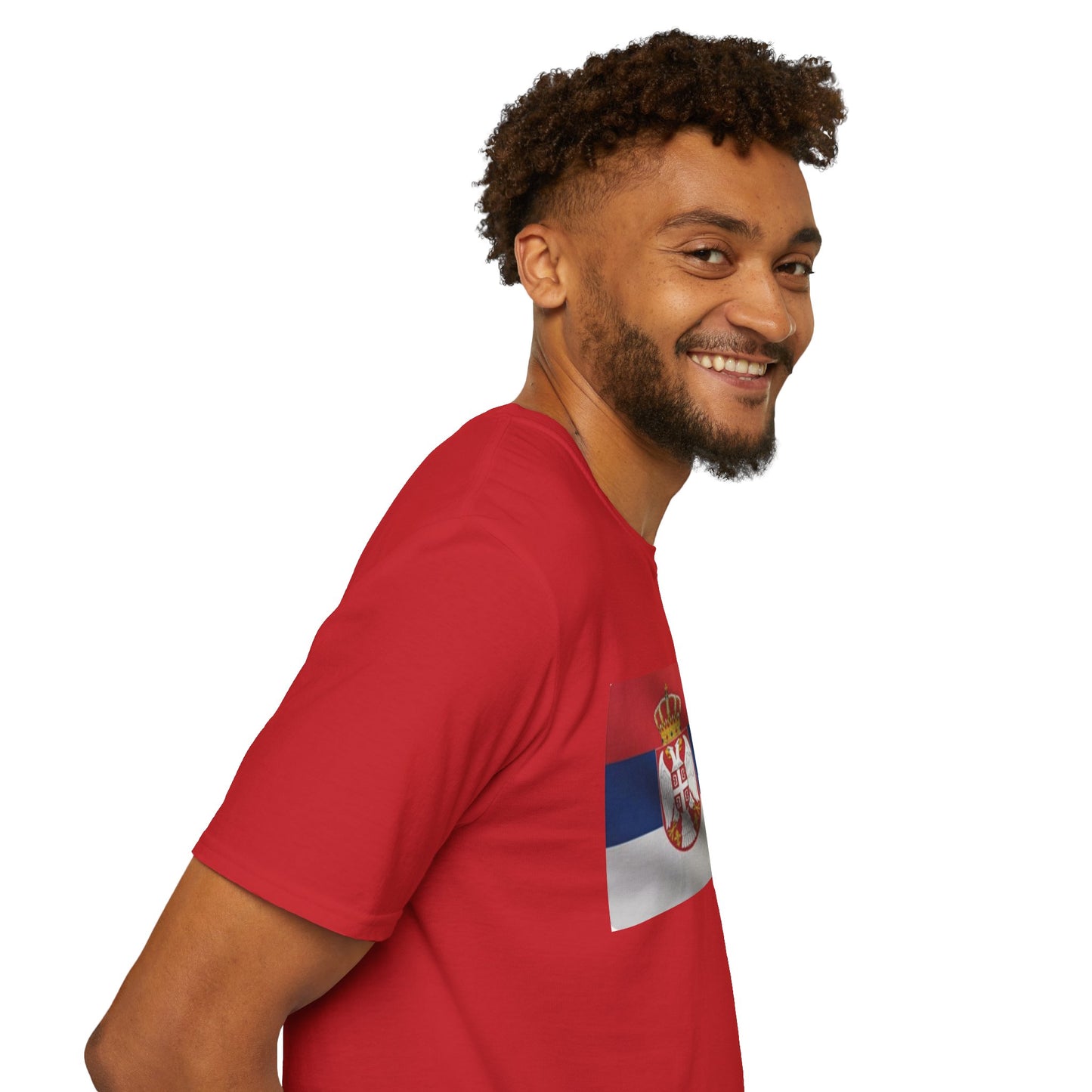 Unisex Softstyle T-Shirt -- Serbia