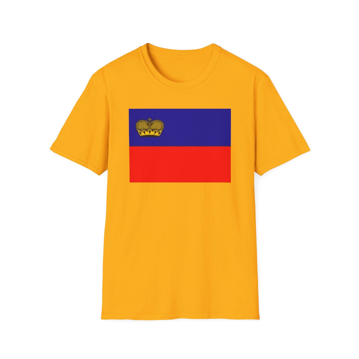 Unisex Softstyle T-Shirt -- Liechtenstein
