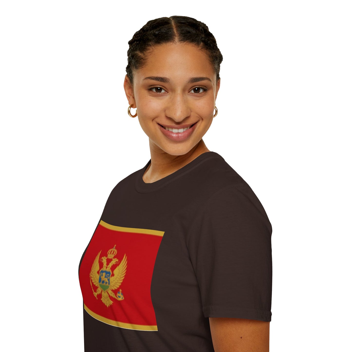 Unisex Softstyle T-Shirt -- Montenegro