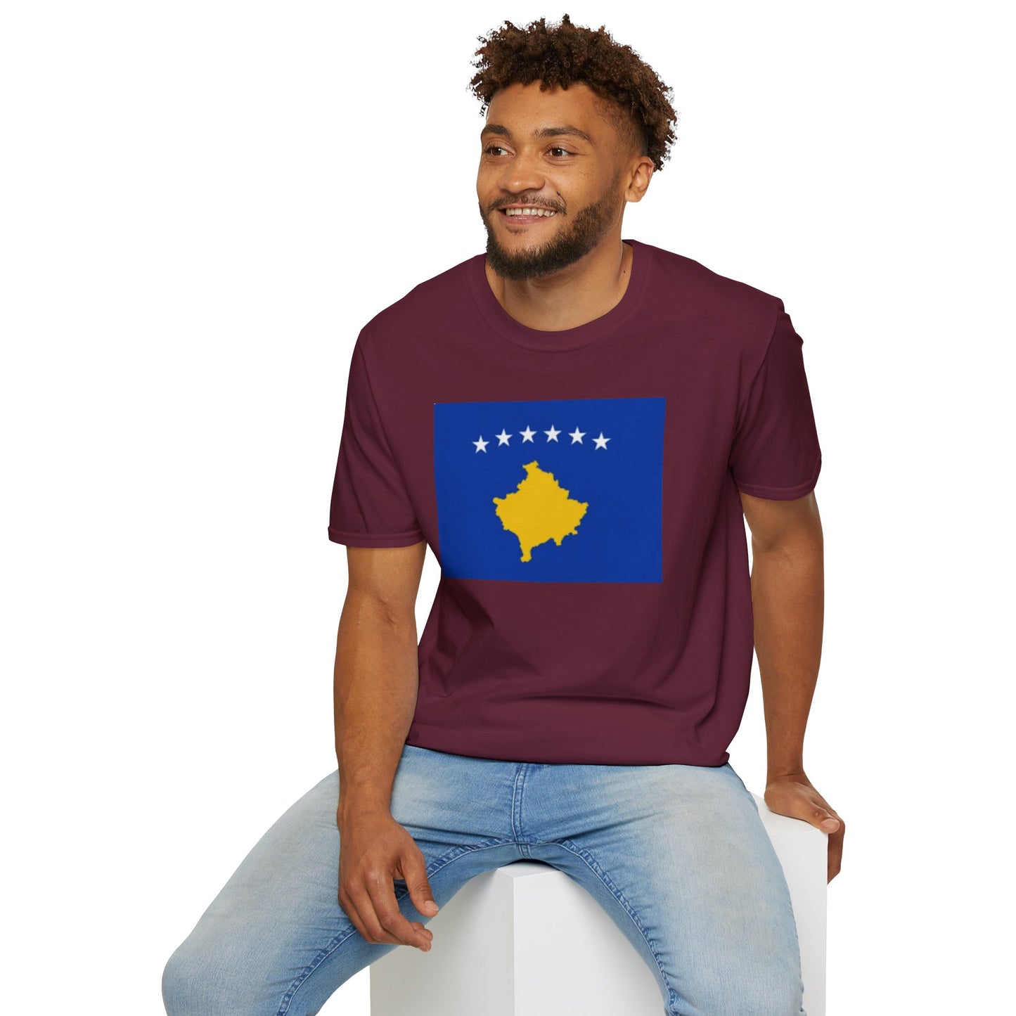 Unisex Softstyle T-Shirt -- Kosovo