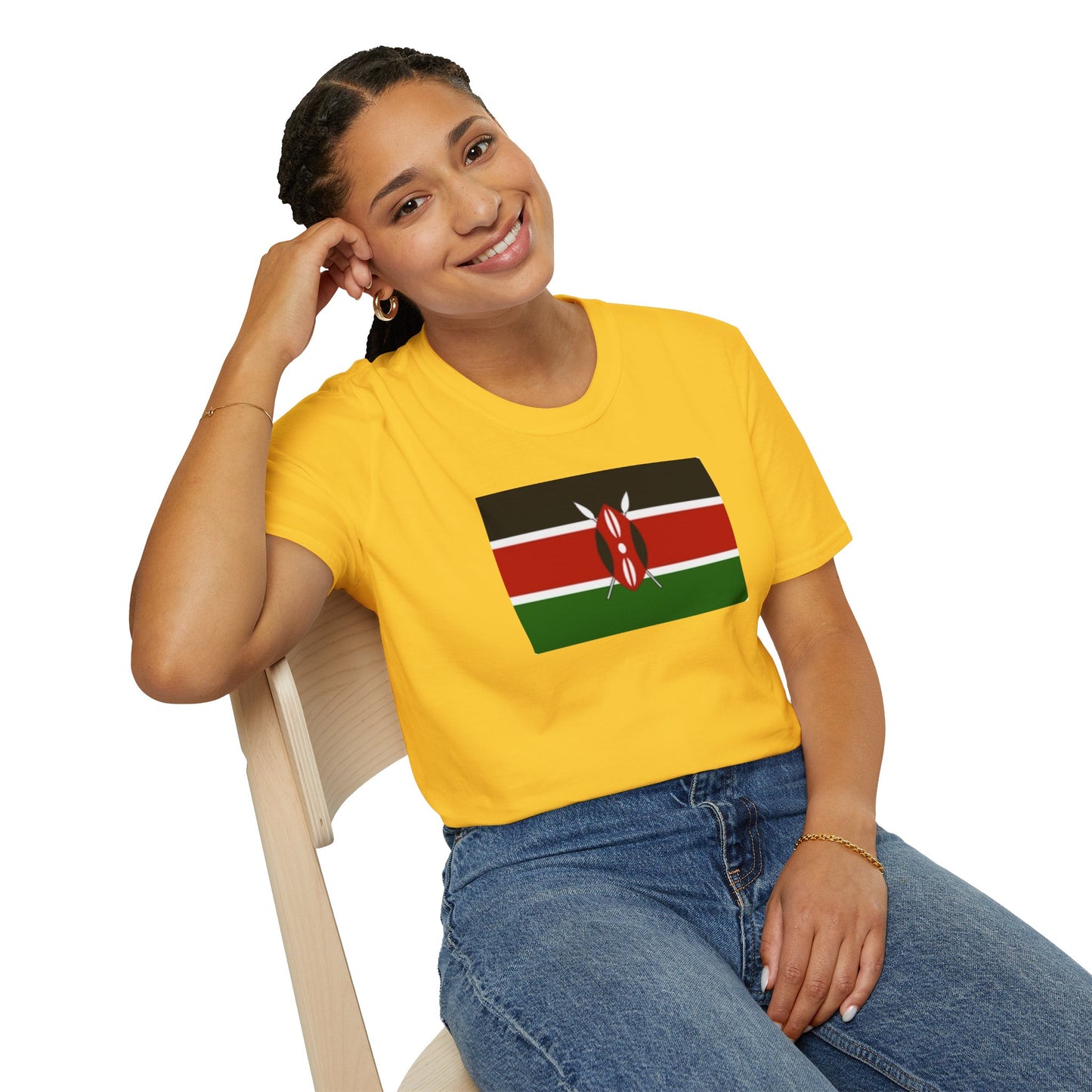Unisex Softstyle T-Shirt -- Kenya