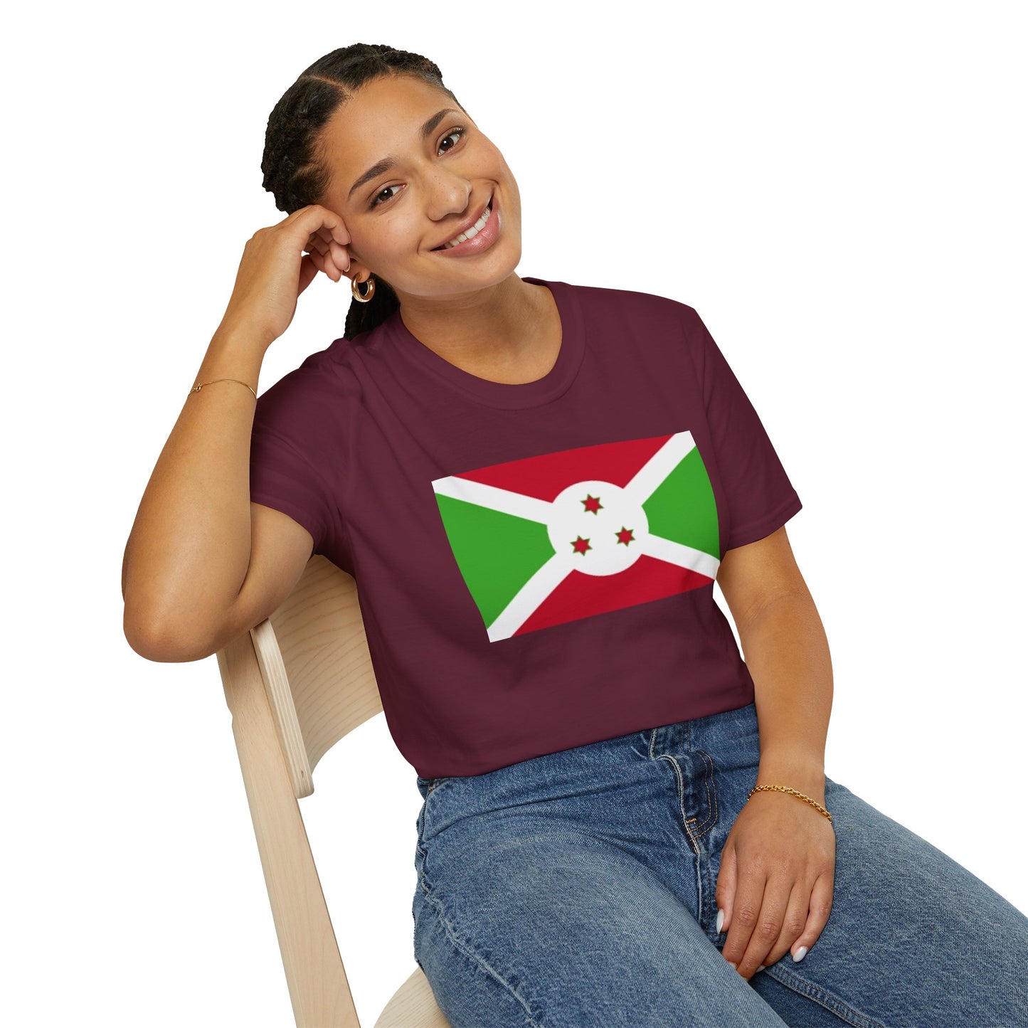 Unisex Softstyle T-Shirt -- Burundi