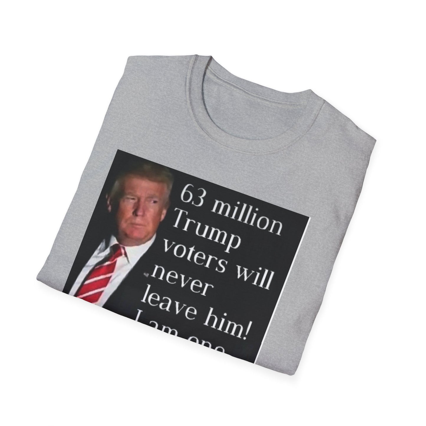 Unisex Softstyle T-Shirt -- Trump 2024