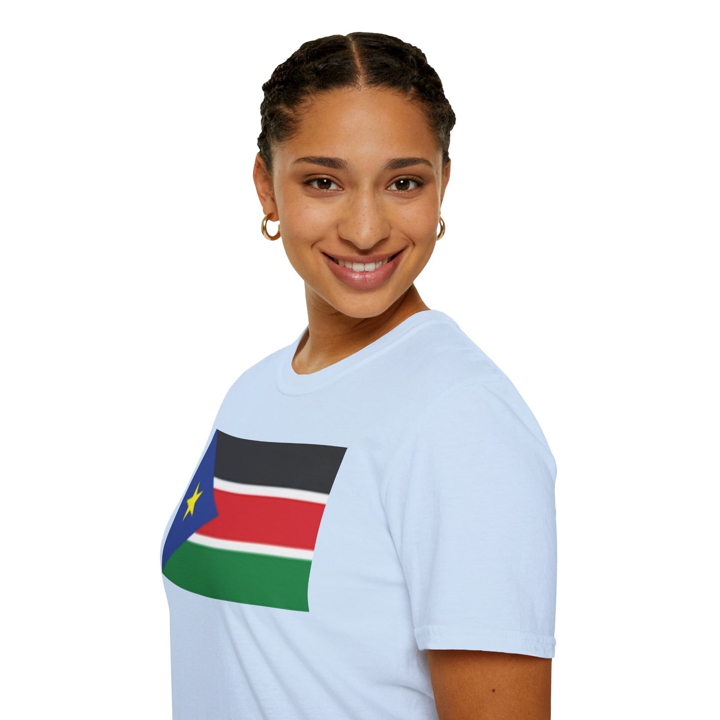 Unisex Softstyle T-Shirt -- South Sudan
