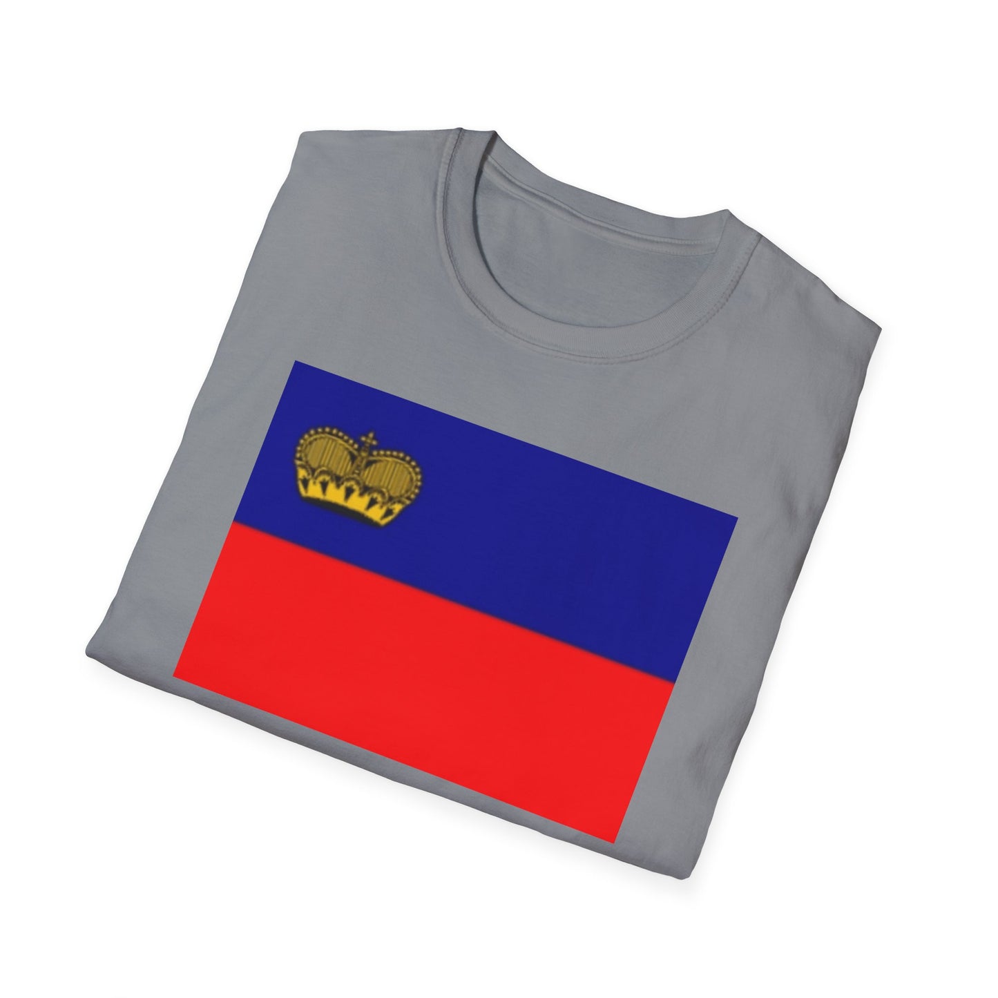 Unisex Softstyle T-Shirt -- Liechtenstein