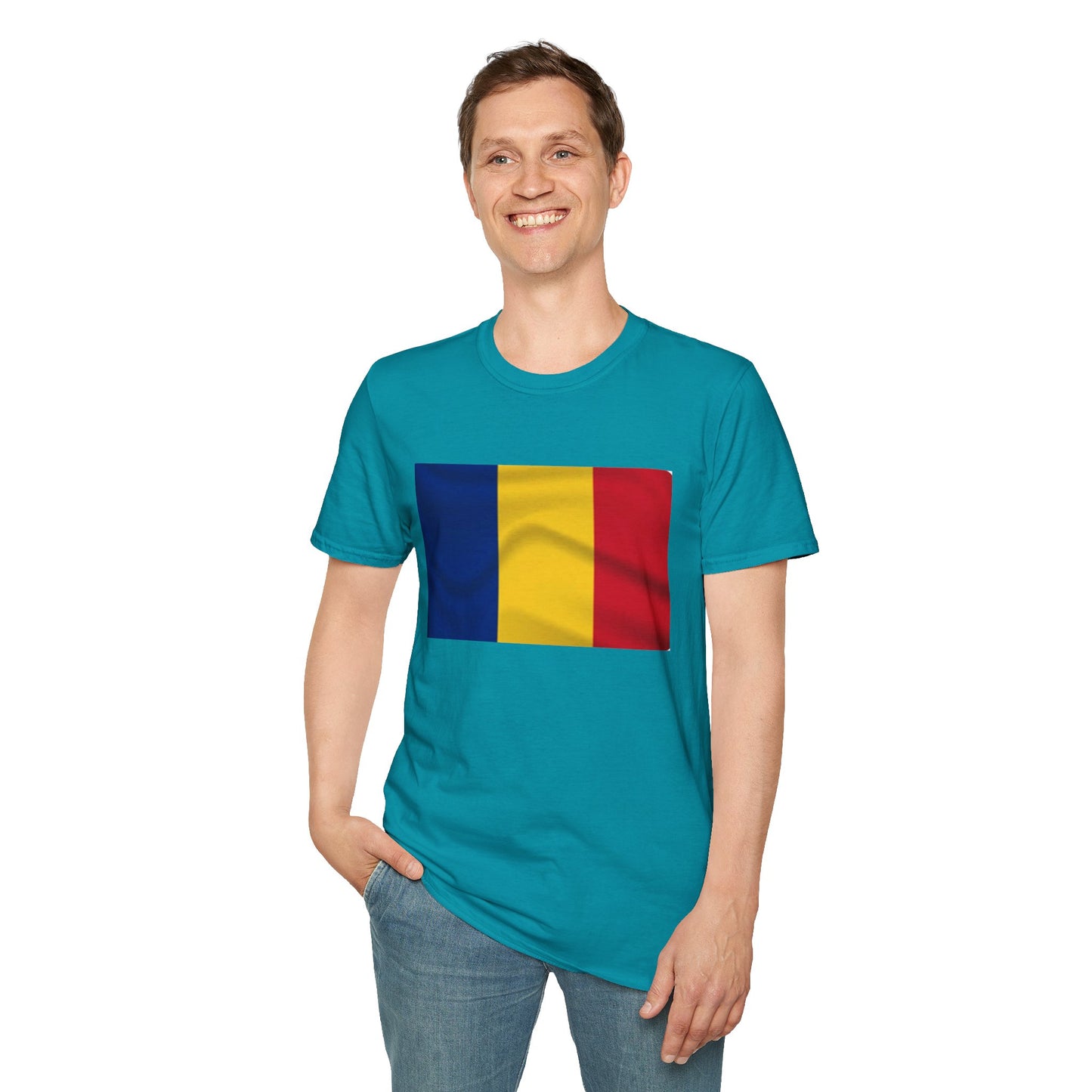 Unisex Softstyle T-Shirt -- Romania