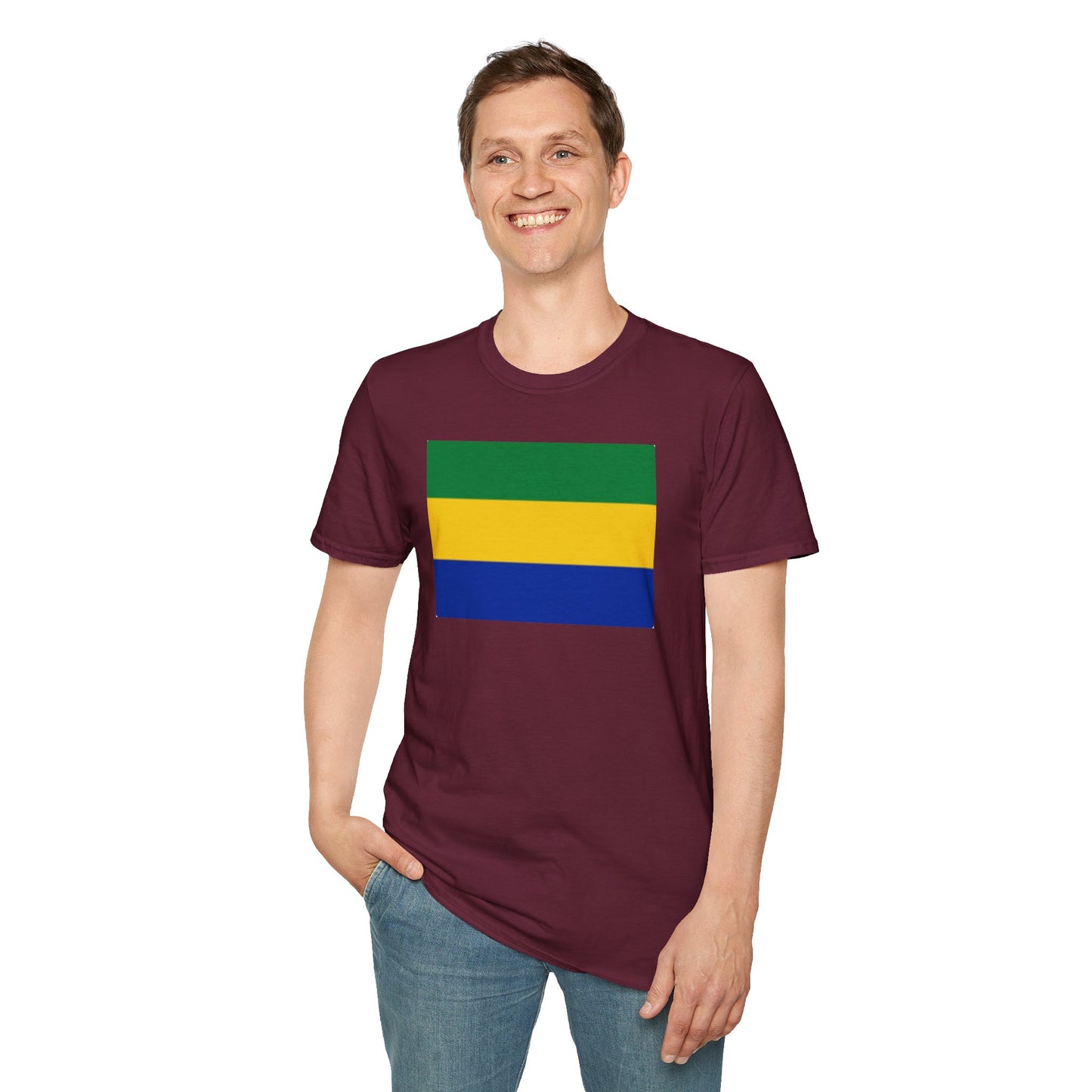 Unisex Softstyle T-Shirt -- Gabon