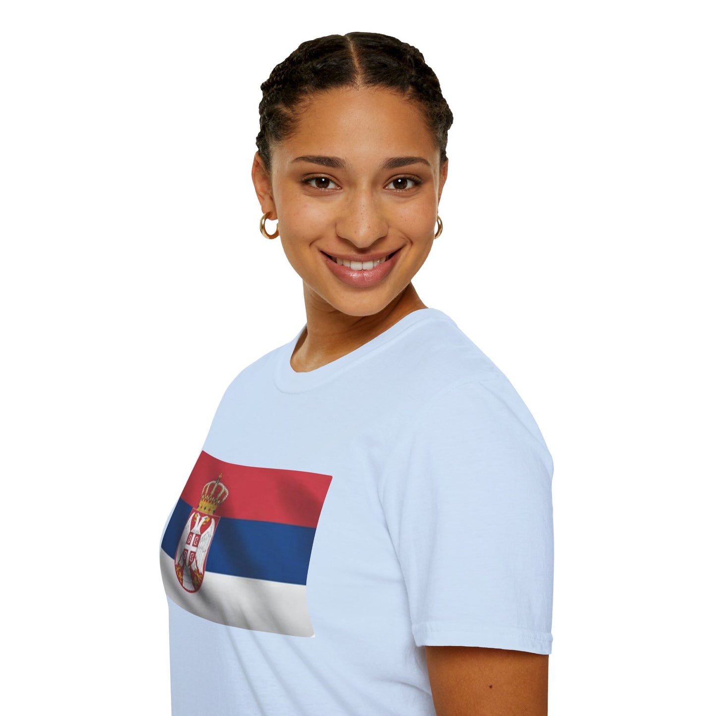 Unisex Softstyle T-Shirt -- Serbia