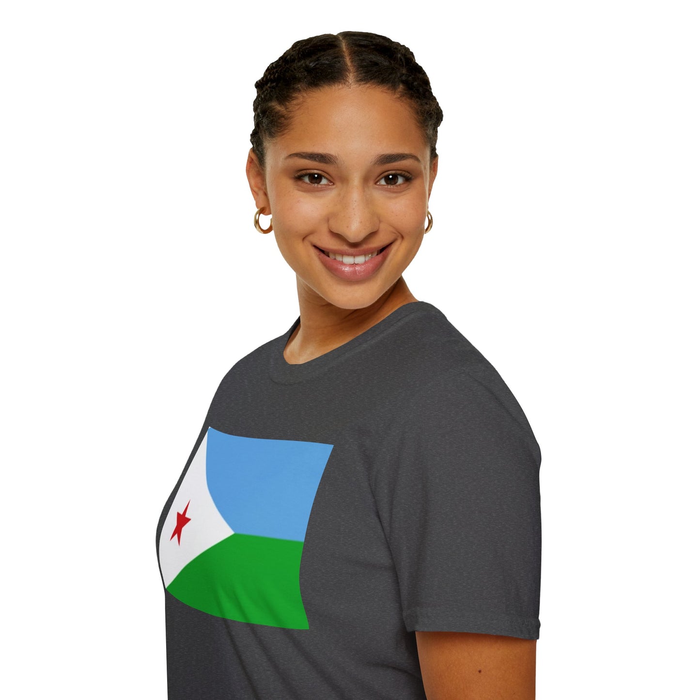 Unisex Softstyle T-Shirt -- Djibouti