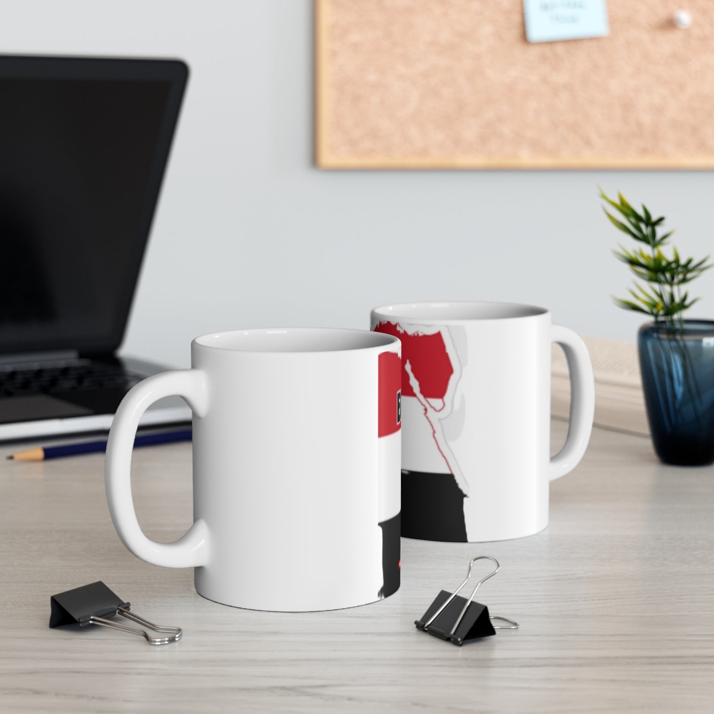 Mug 11oz -- Egypt flag and map