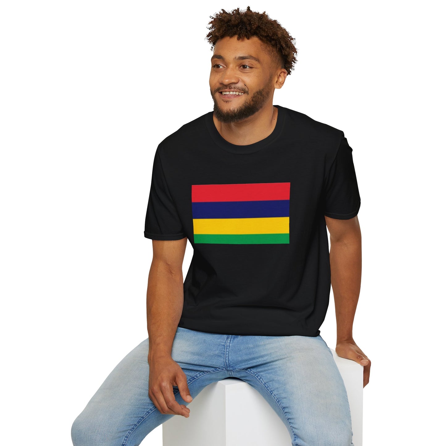 Unisex Softstyle T-Shirt -- Mauritius