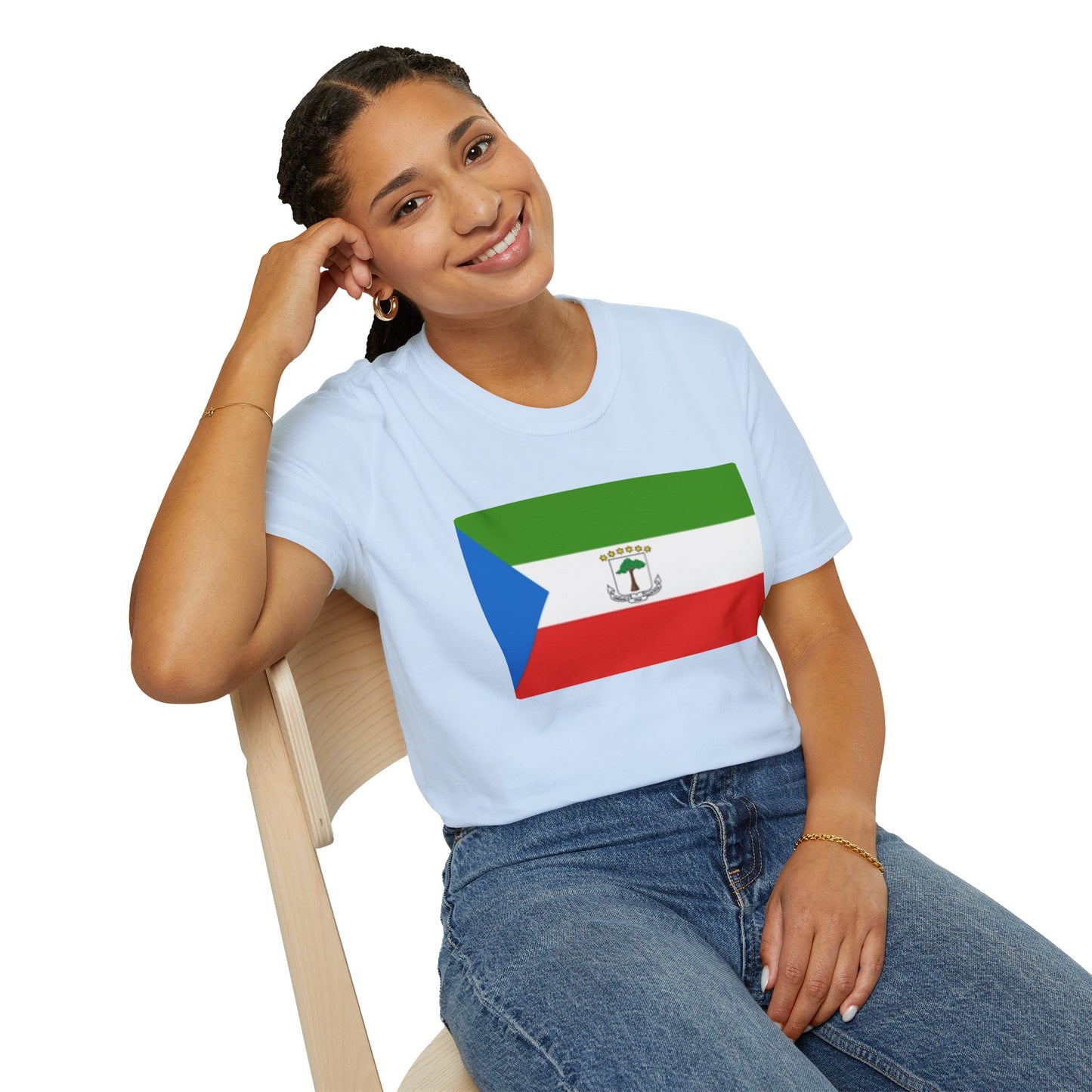 Unisex Softstyle T-Shirt -- Equatorial Guinea