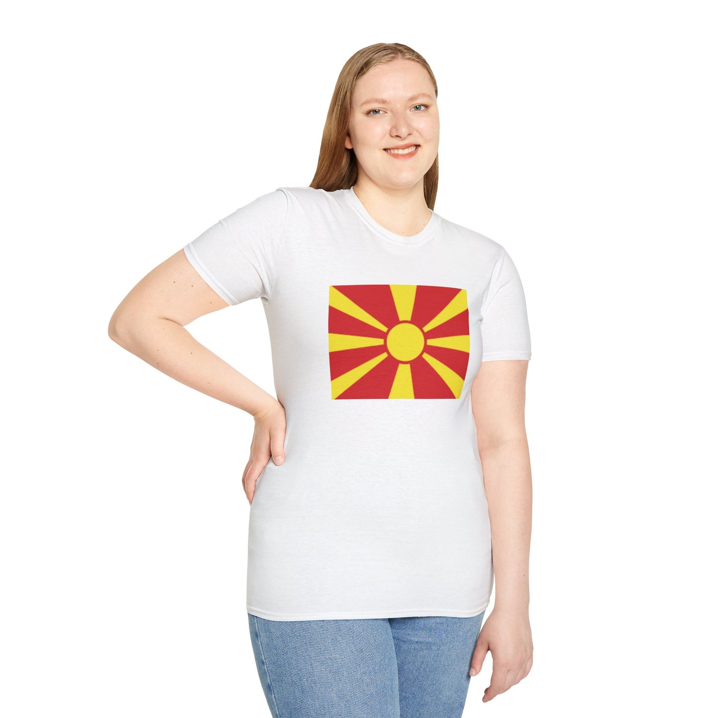 Unisex Softstyle T-Shirt -- North Macedonia