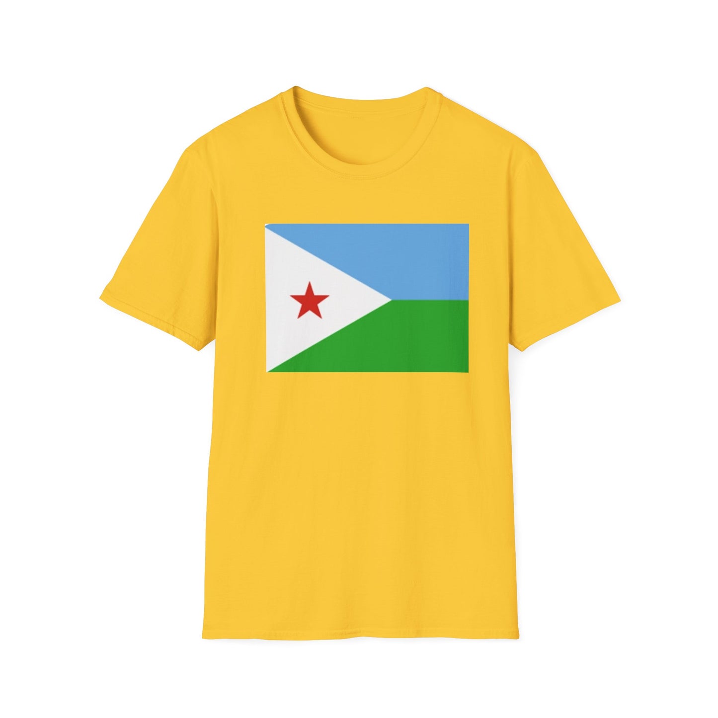 Unisex Softstyle T-Shirt -- Djibouti