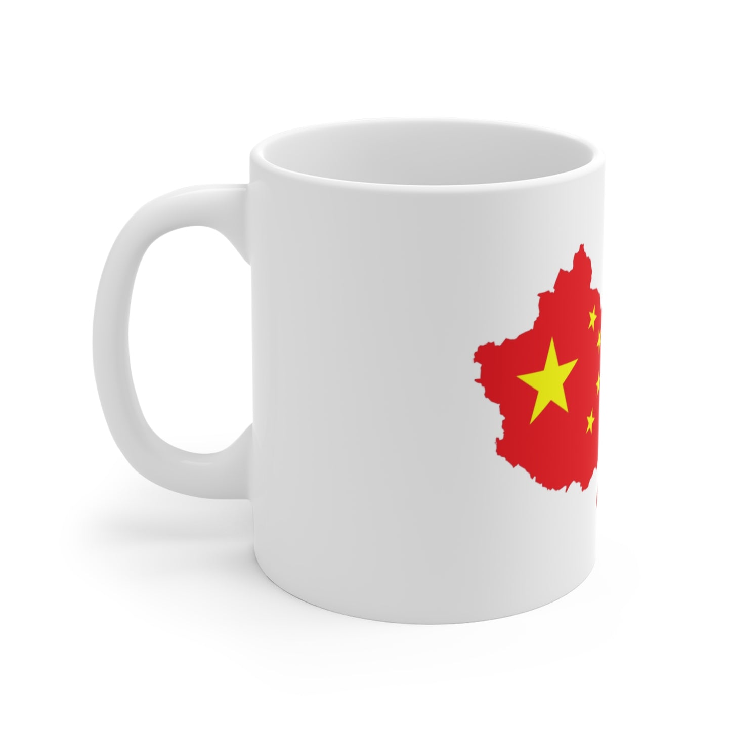 Mug 11oz -- china flag and map