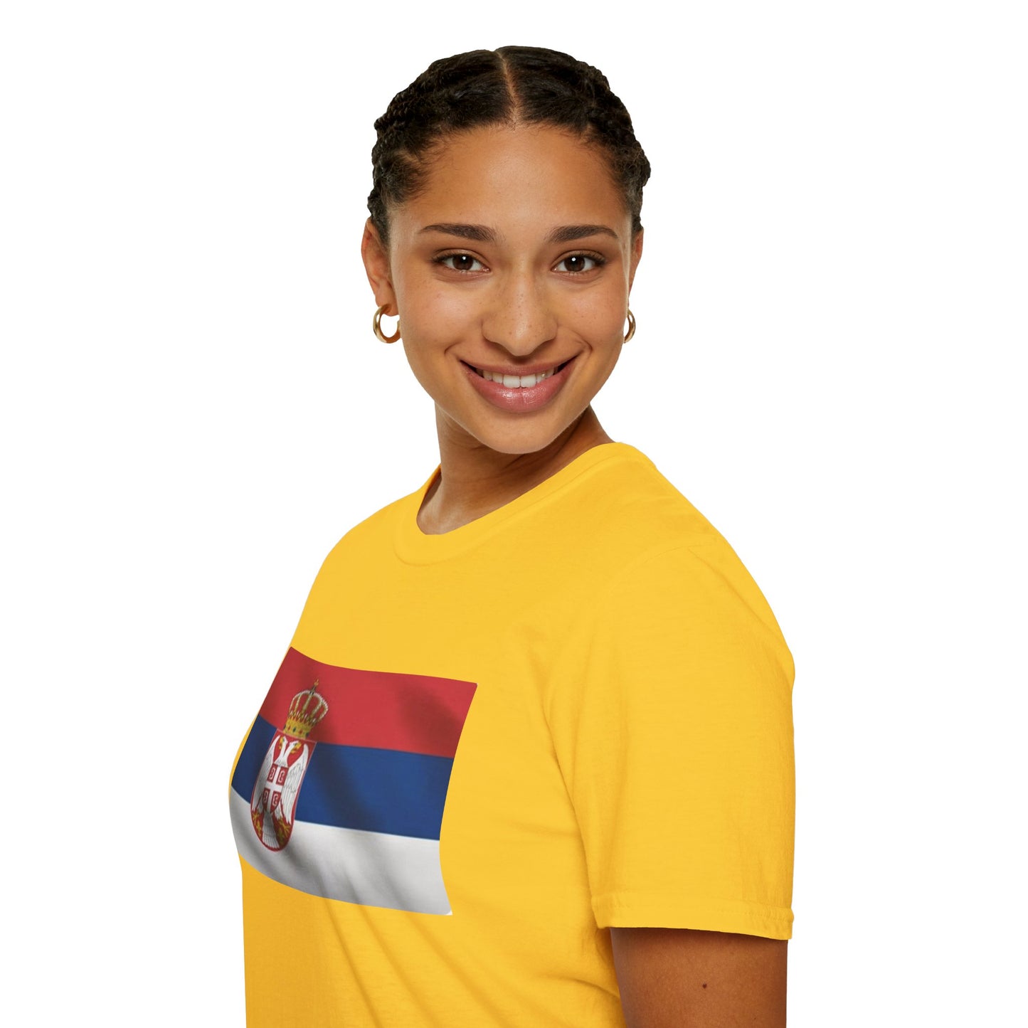 Unisex Softstyle T-Shirt -- Serbia