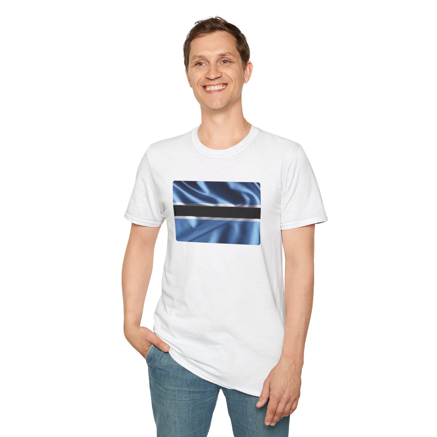 Unisex Softstyle T-Shirt -- Botswana