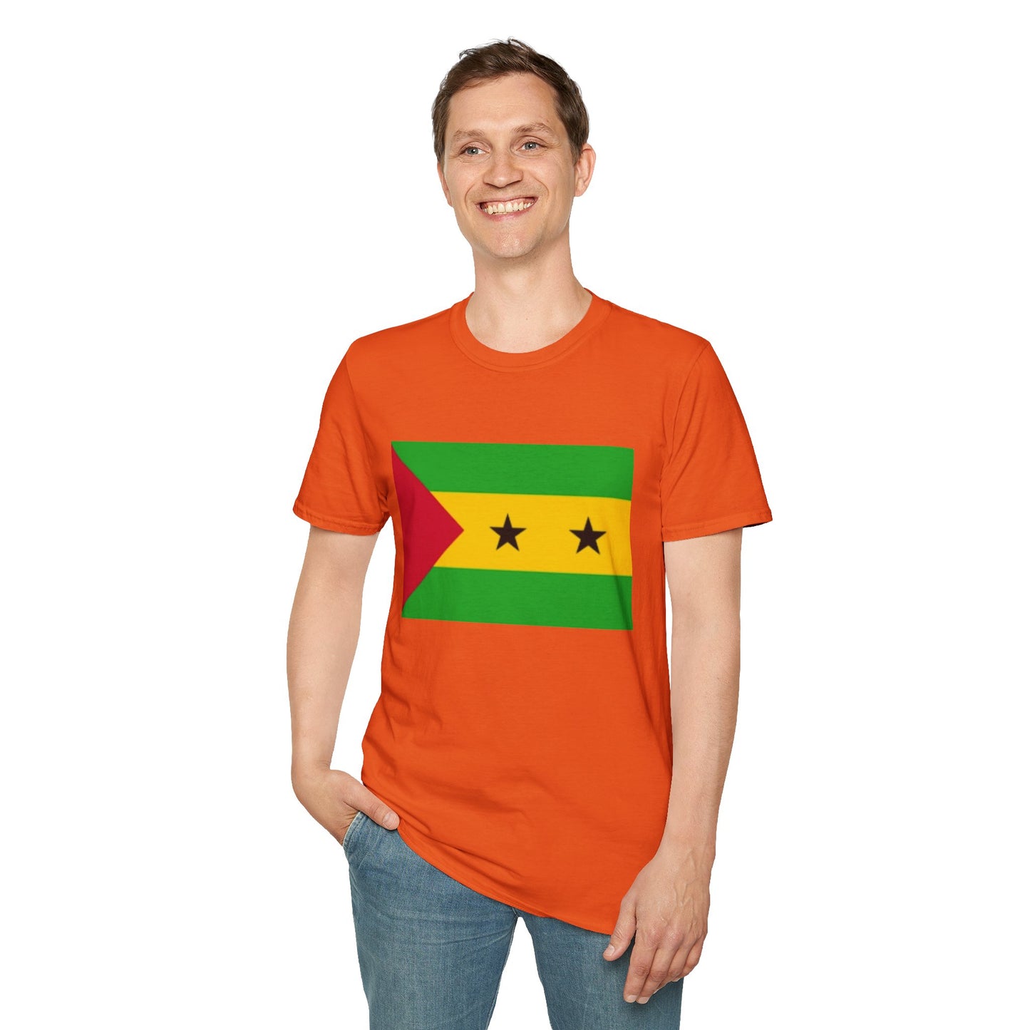 Unisex Softstyle T-Shirt -- Sao Tome and Principe
