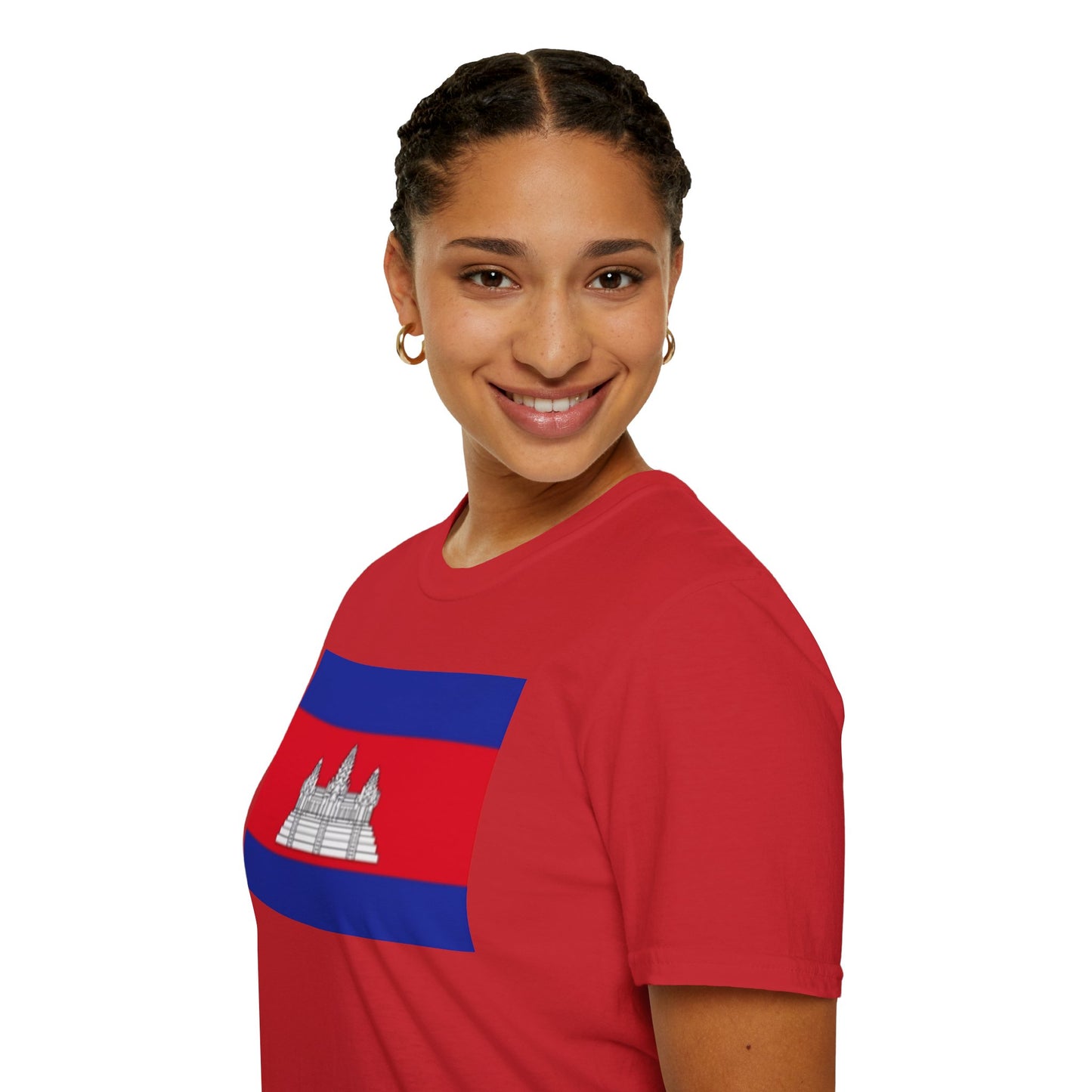 Unisex Softstyle T-Shirt -- Cambodia