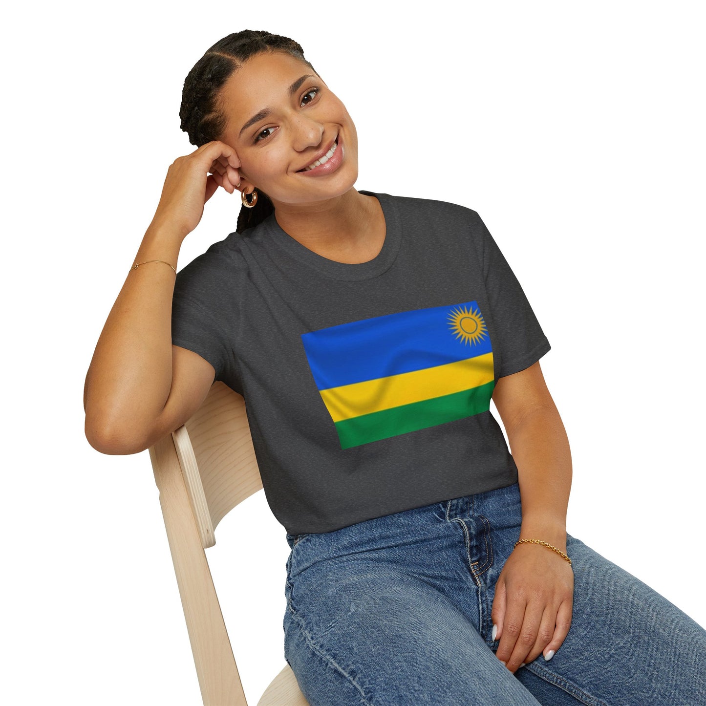 Unisex Softstyle T-Shirt -- Rwanda