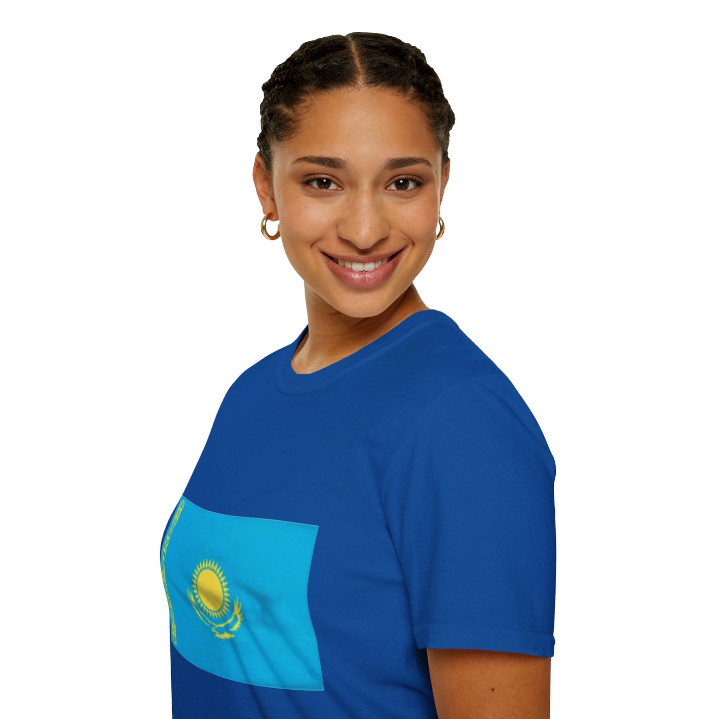 Unisex Softstyle T-Shirt -- Kazakhstan
