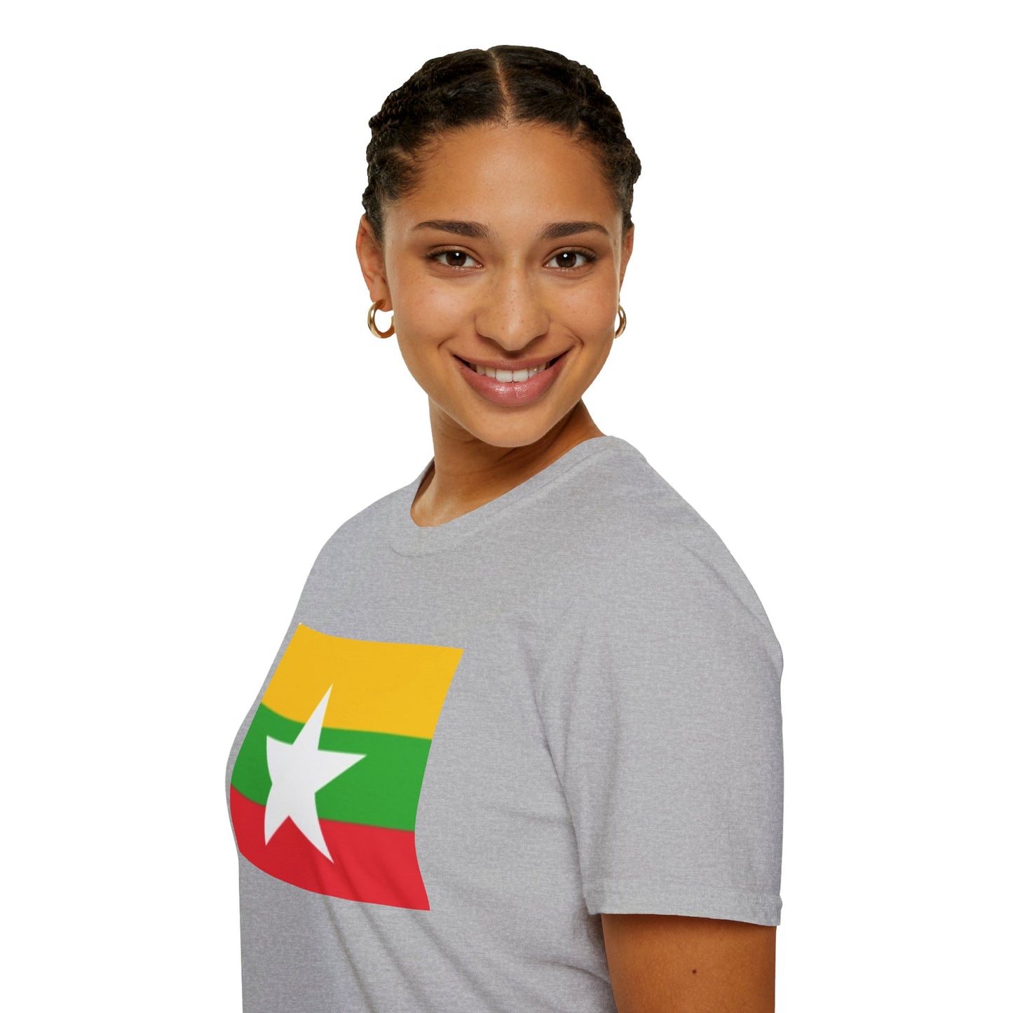 Unisex Softstyle T-Shirt -- Myanmar