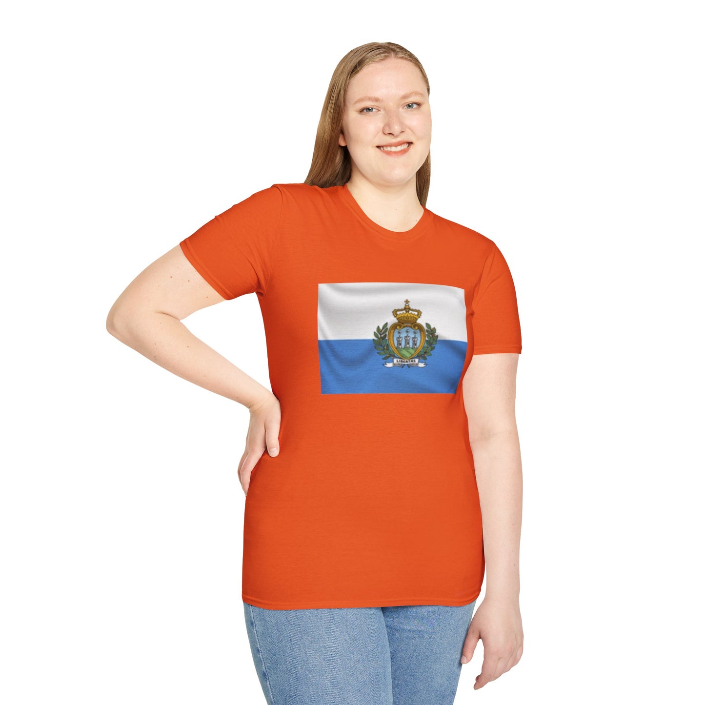 Unisex Softstyle T-Shirt -- San Marino