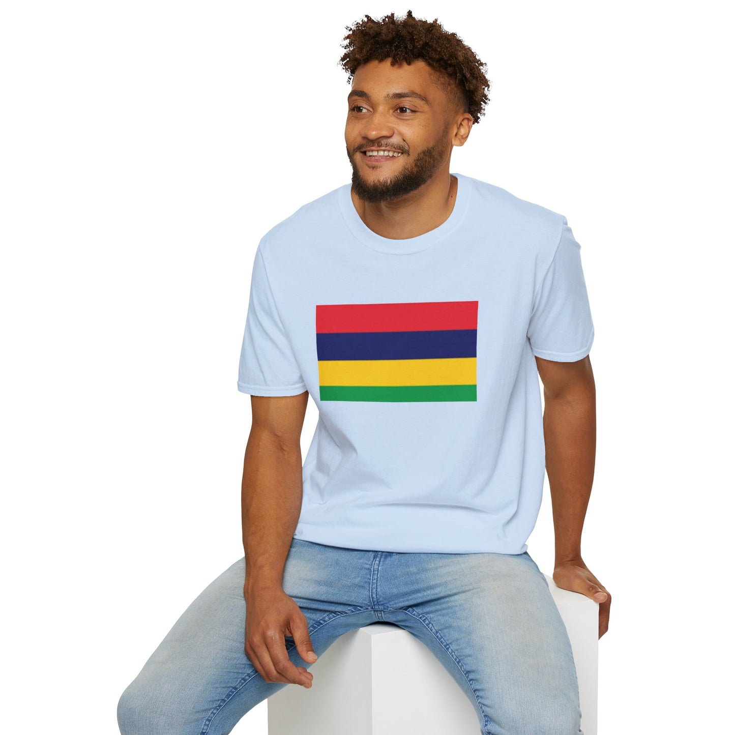 Unisex Softstyle T-Shirt -- Mauritius
