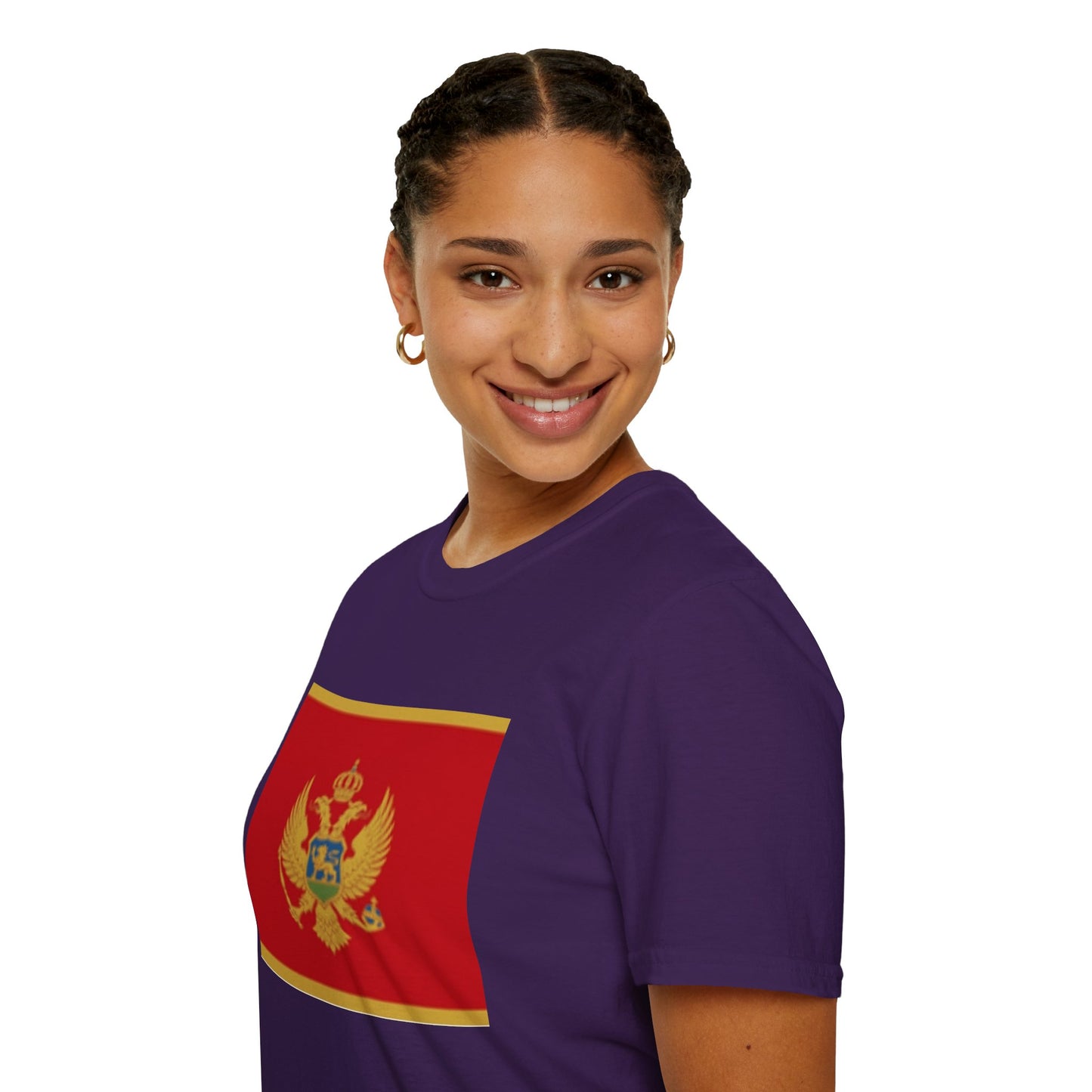 Unisex Softstyle T-Shirt -- Montenegro