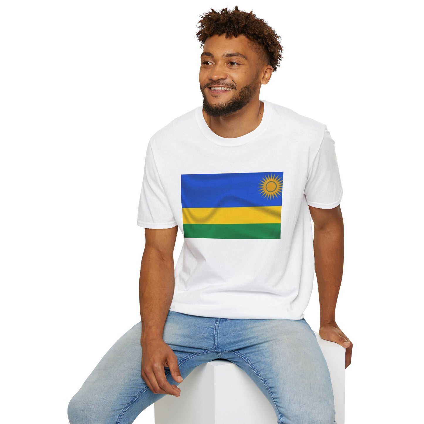 Unisex Softstyle T-Shirt -- Rwanda