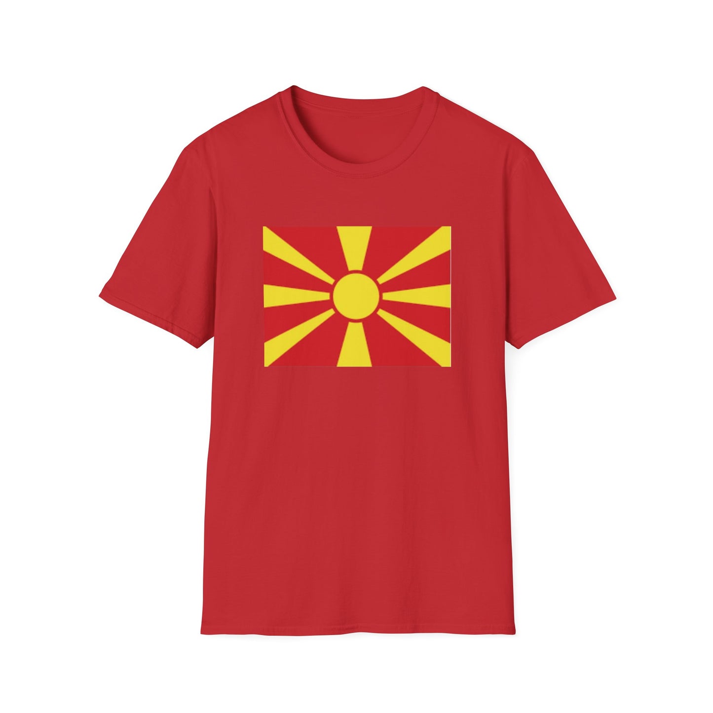 Unisex Softstyle T-Shirt -- North Macedonia