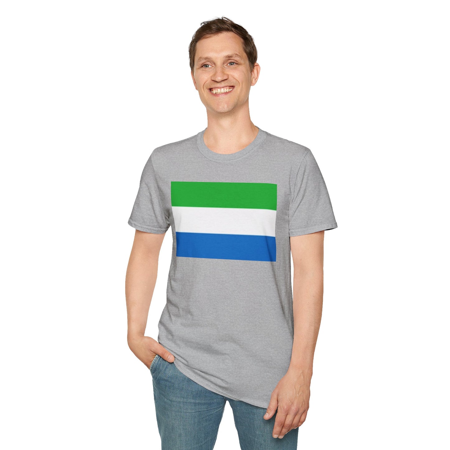 Unisex Softstyle T-Shirt -- Sierra Leone