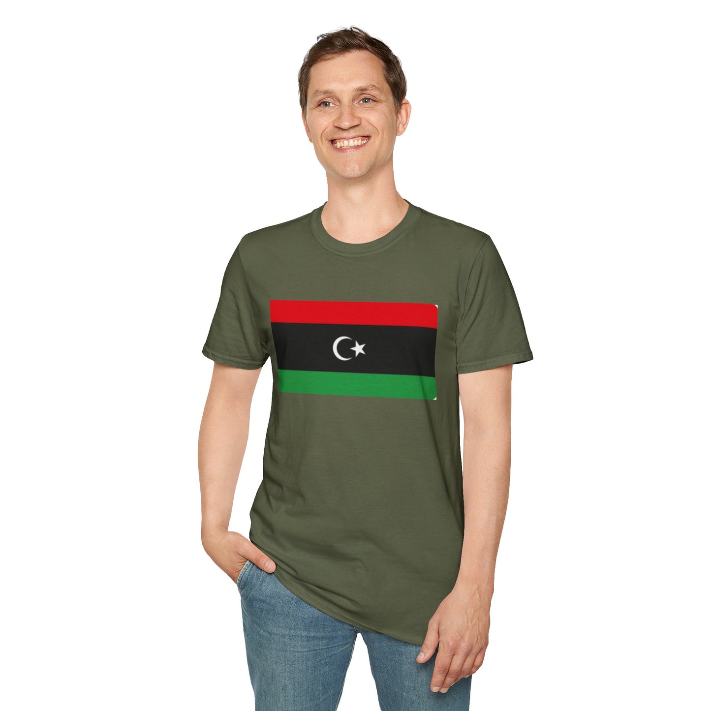 Unisex Softstyle T-Shirt -- Libya