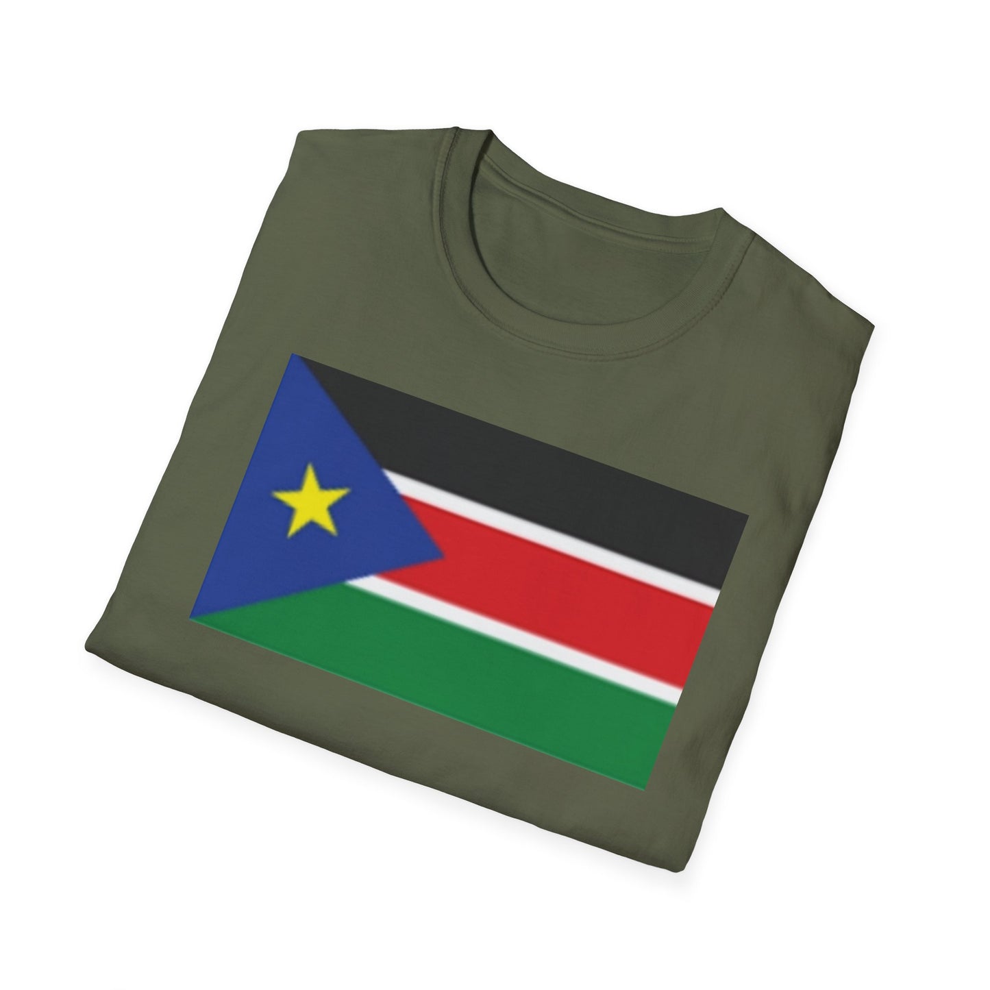 Unisex Softstyle T-Shirt -- South Sudan