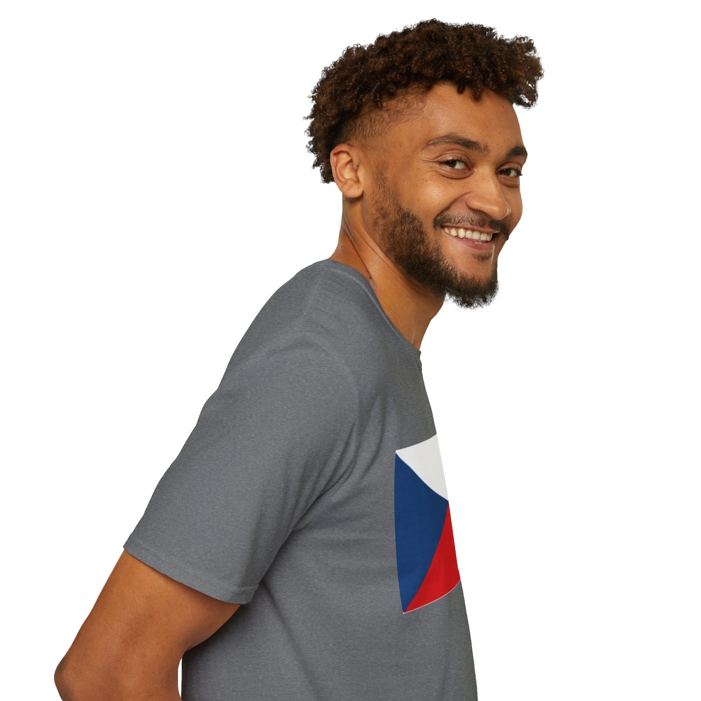 Unisex Softstyle T-Shirt -- Czechia
