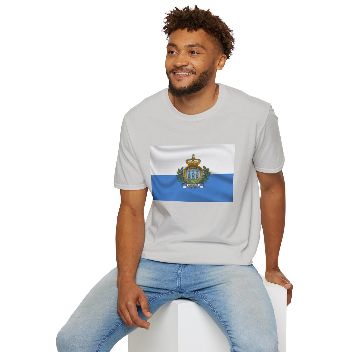 Unisex Softstyle T-Shirt -- San Marino