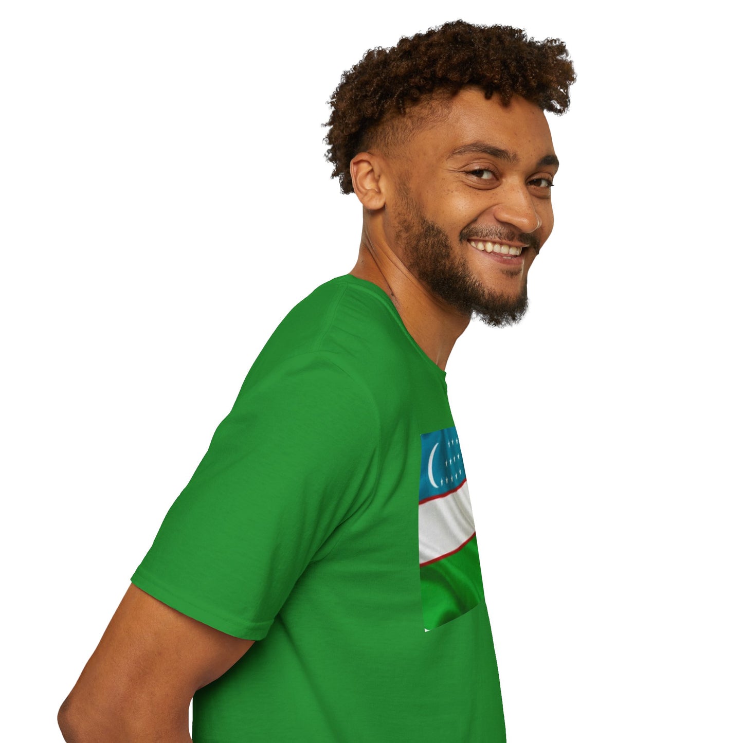 Unisex Softstyle T-Shirt -- Uzbekistan